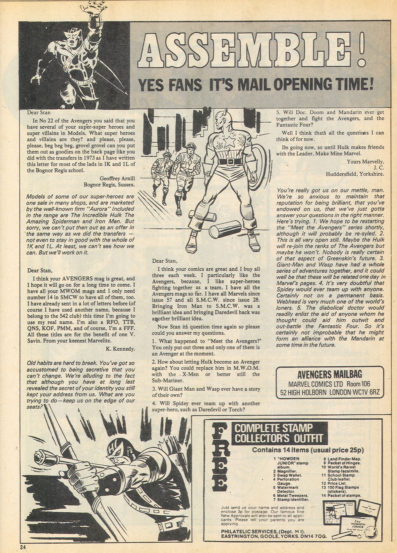 Read online The Avengers (1973) comic -  Issue #37 - 24