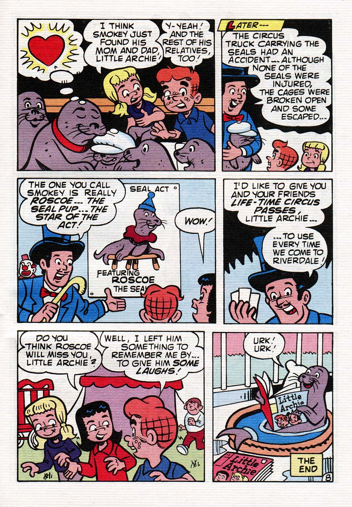 Read online Archie's Double Digest Magazine comic -  Issue #154 - 123