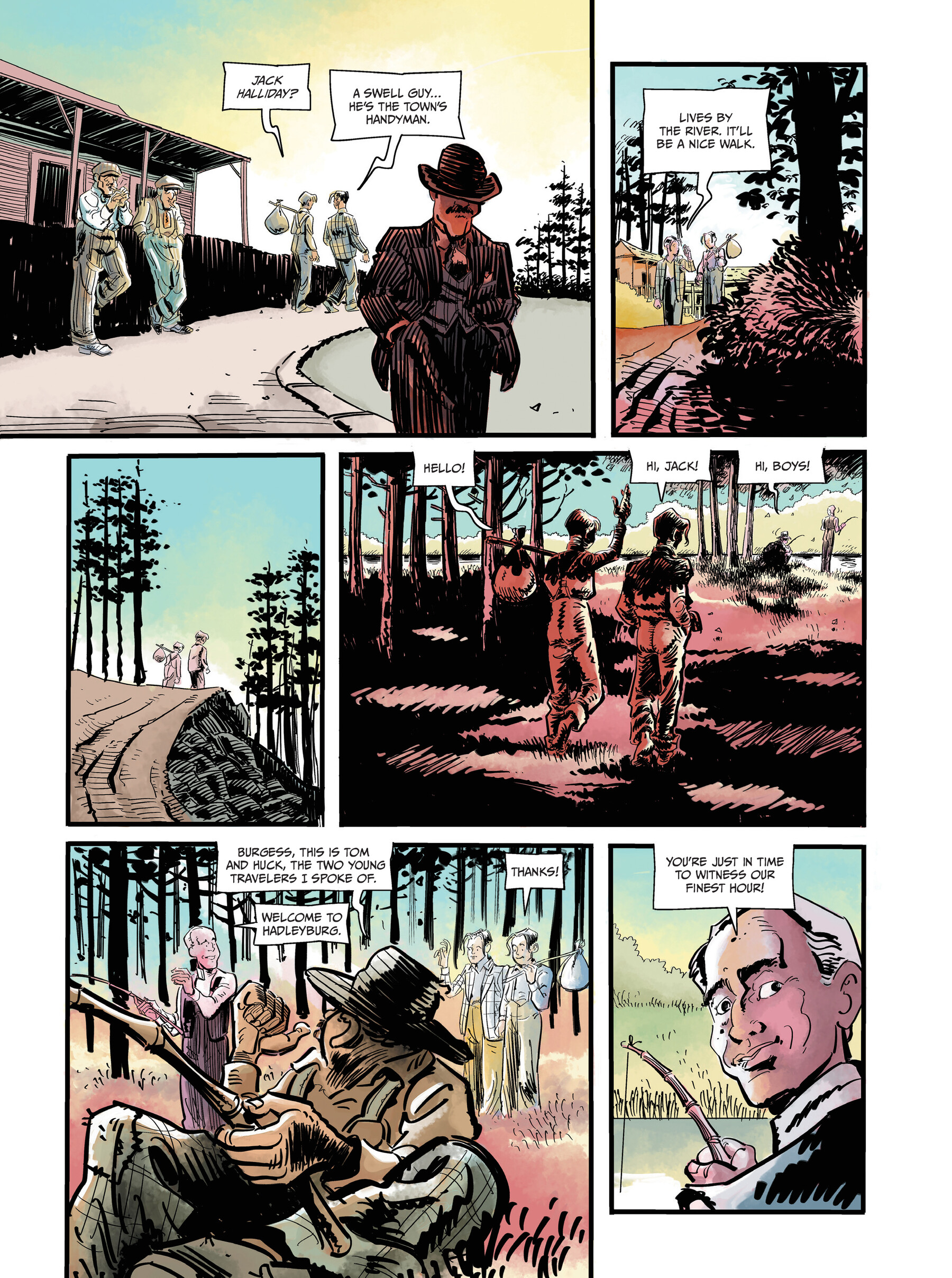 Read online The Man That Corrupted Hadleyburg comic -  Issue # TPB - 30