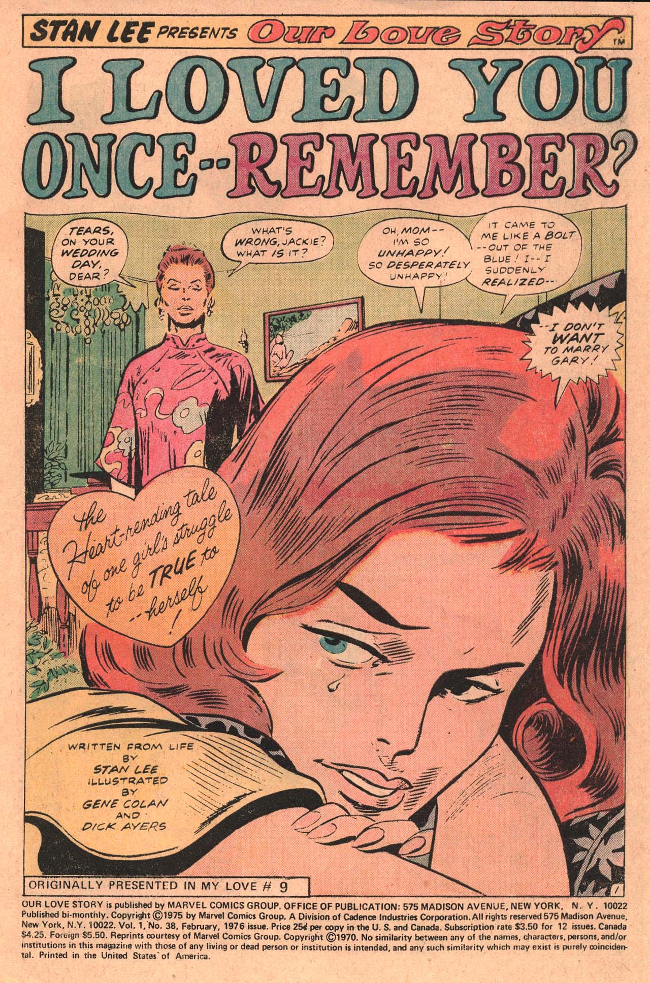 Read online Our Love Story comic -  Issue #38 - 3