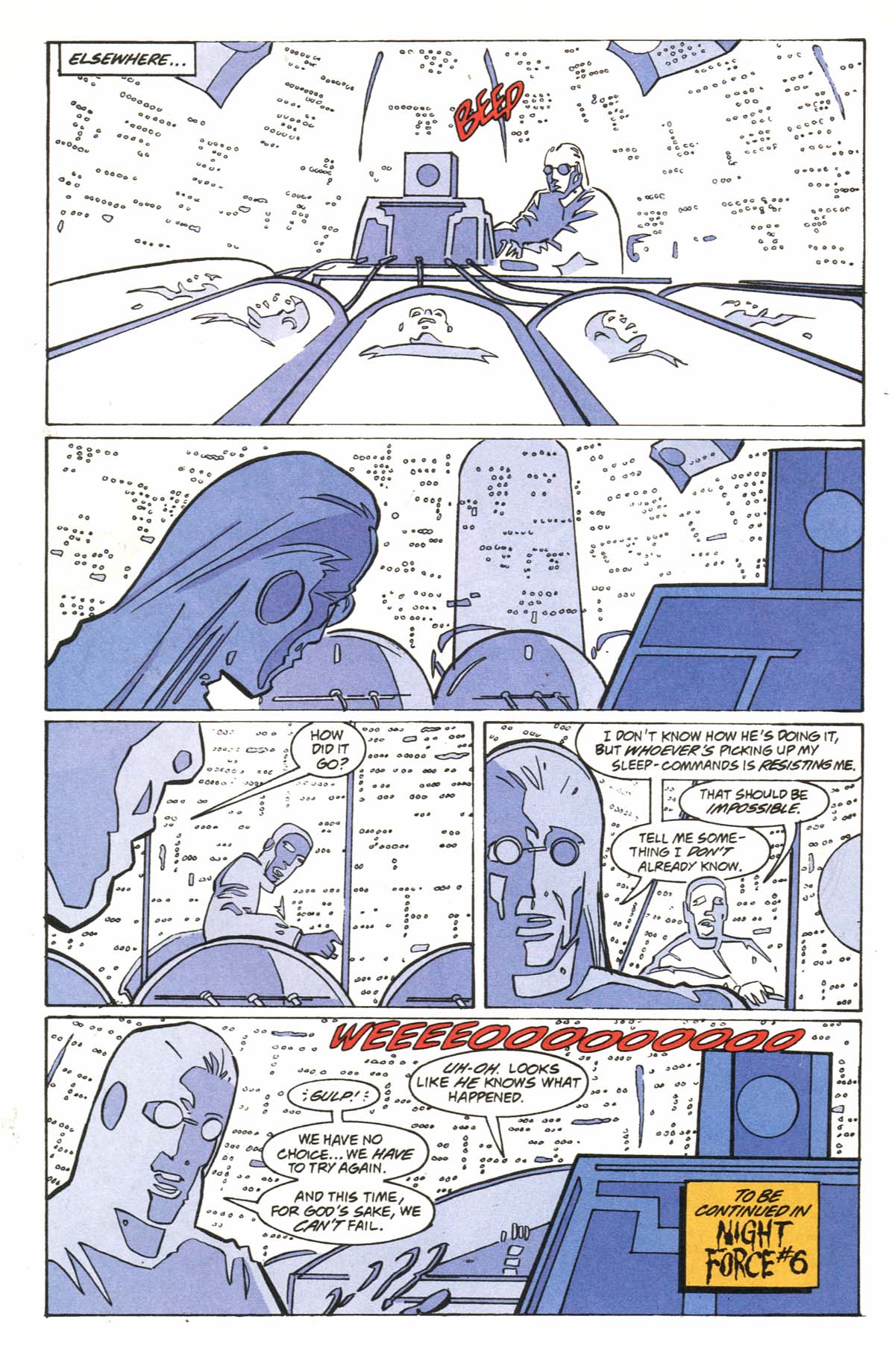 Read online Night Force comic -  Issue #5 - 23