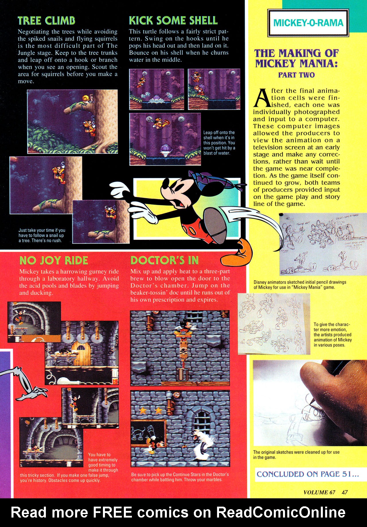 Read online Nintendo Power comic -  Issue #67 - 54