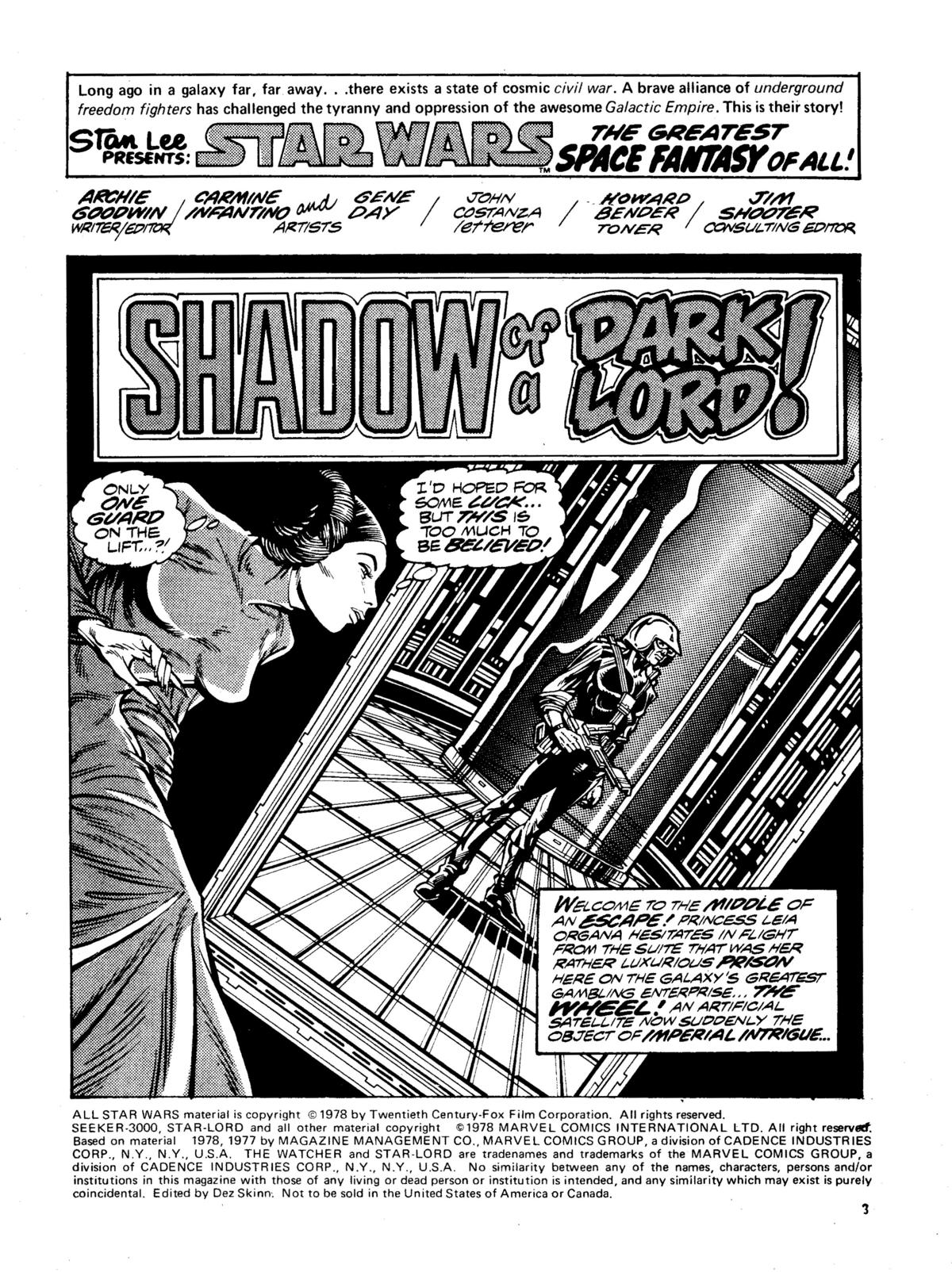 Read online Star Wars Weekly comic -  Issue #41 - 3