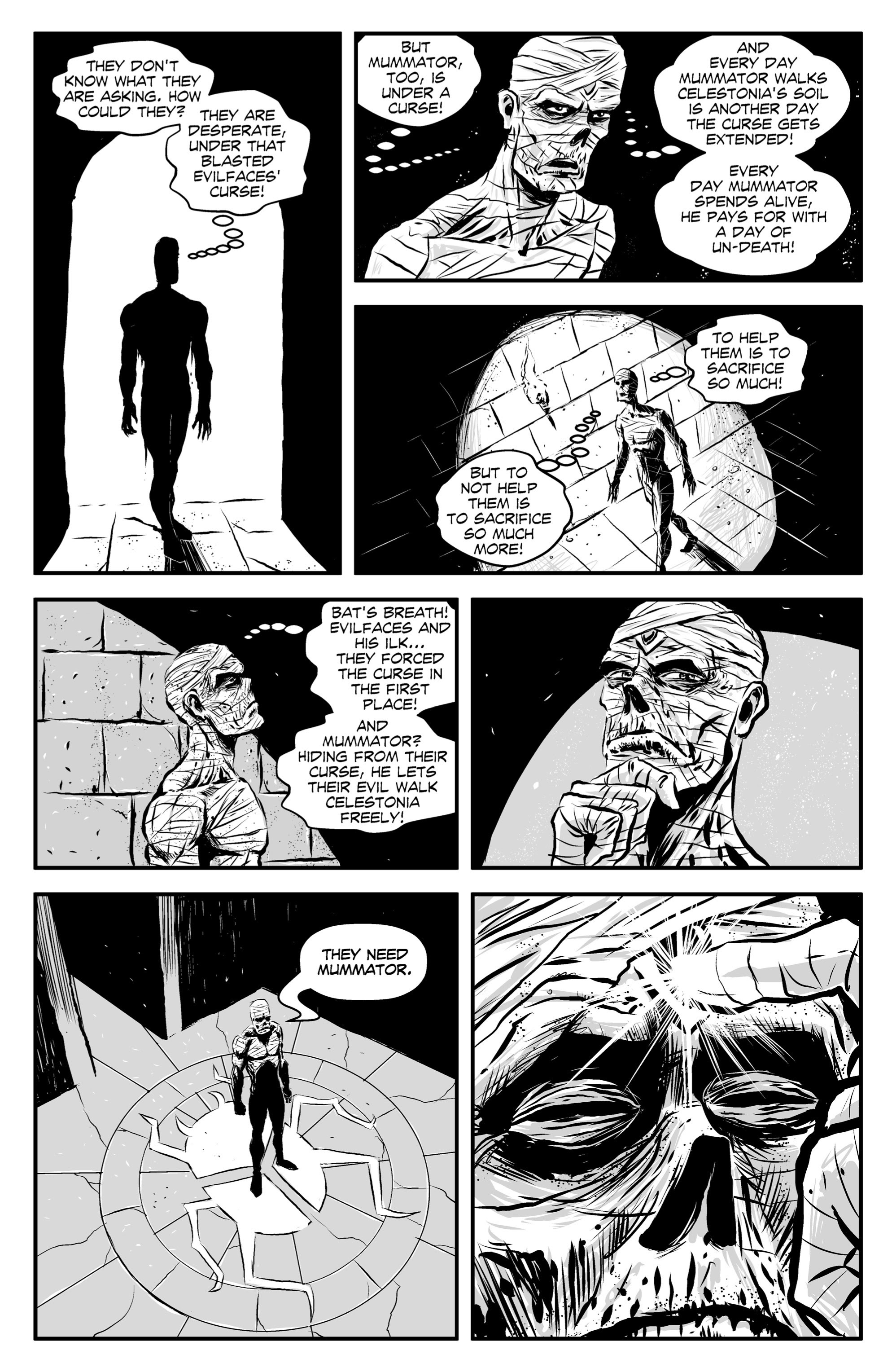 Read online Mummator and the Conquerors of the Cosmos comic -  Issue # Full - 18