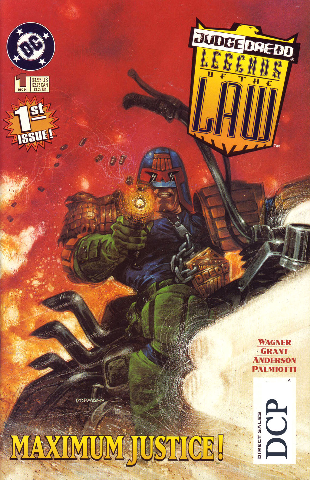Read online Judge Dredd: Legends of the Law comic -  Issue #1 - 1