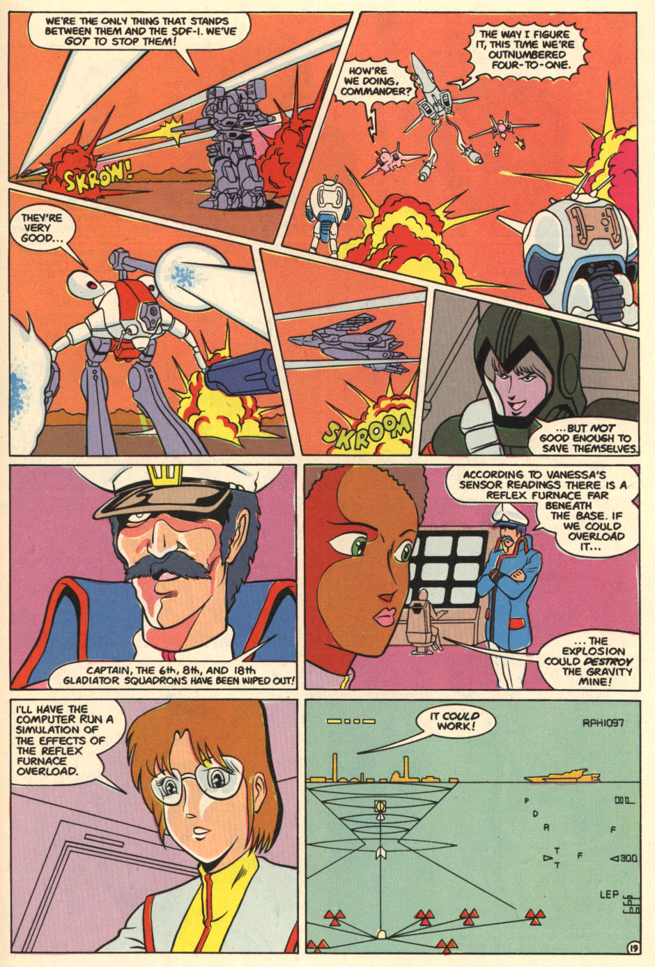 Read online Robotech The Macross Saga comic -  Issue #7 - 21