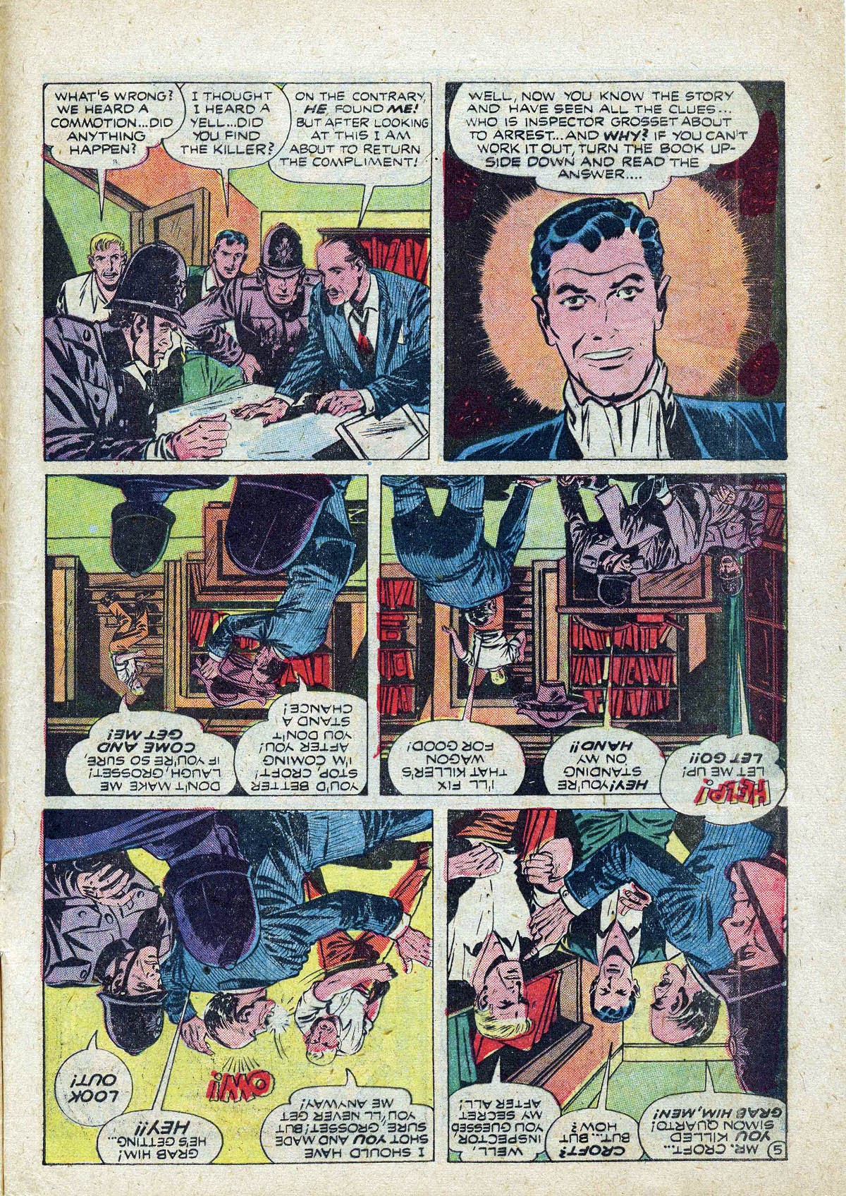 Read online The Saint (1947) comic -  Issue #6 - 47
