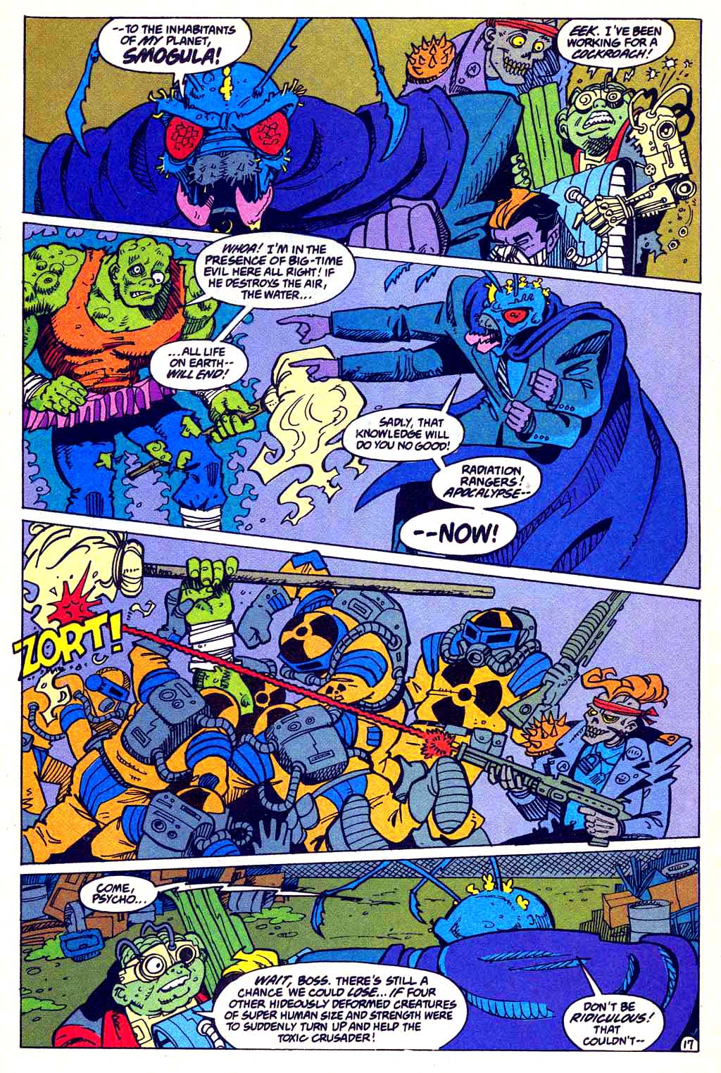 Read online Toxic Crusaders comic -  Issue #1 - 18