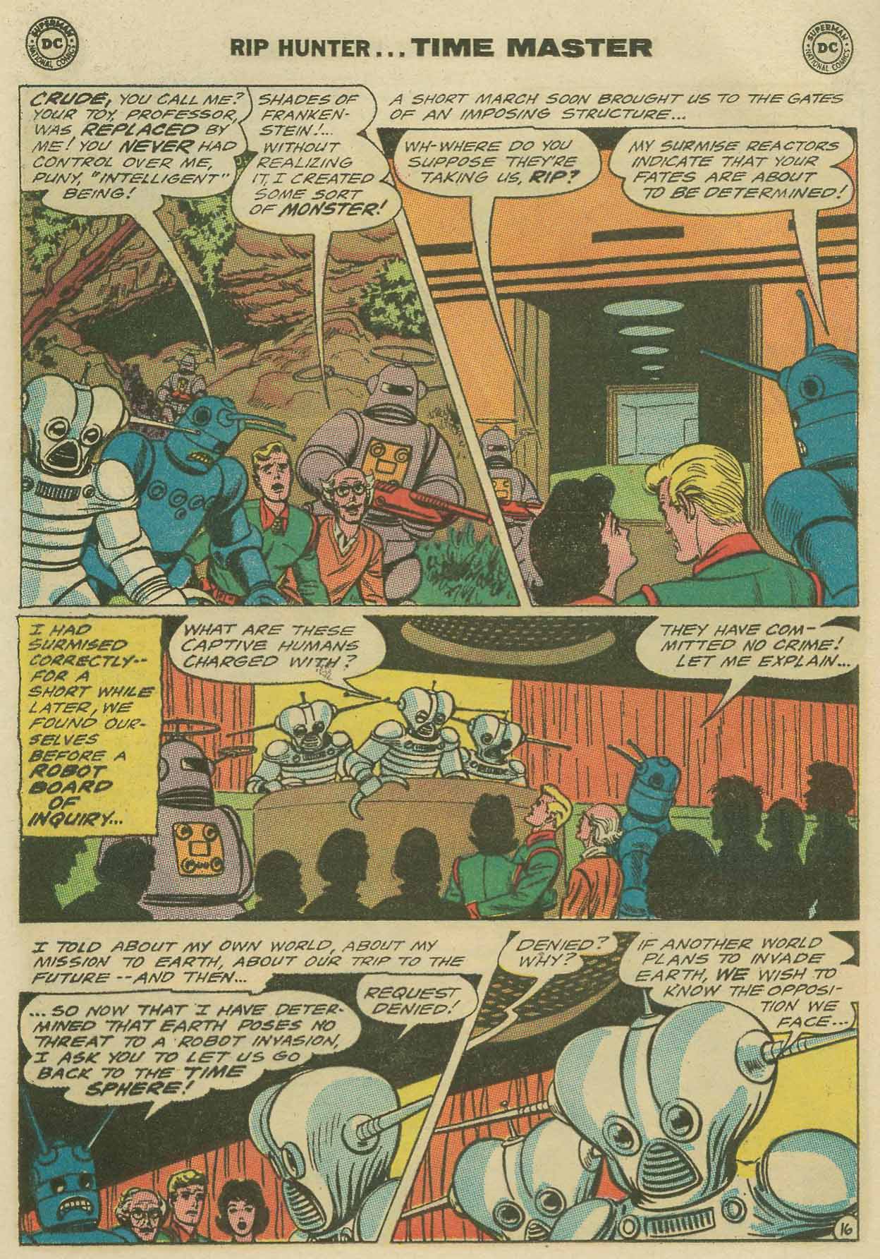 Read online Rip Hunter...Time Master comic -  Issue #27 - 20