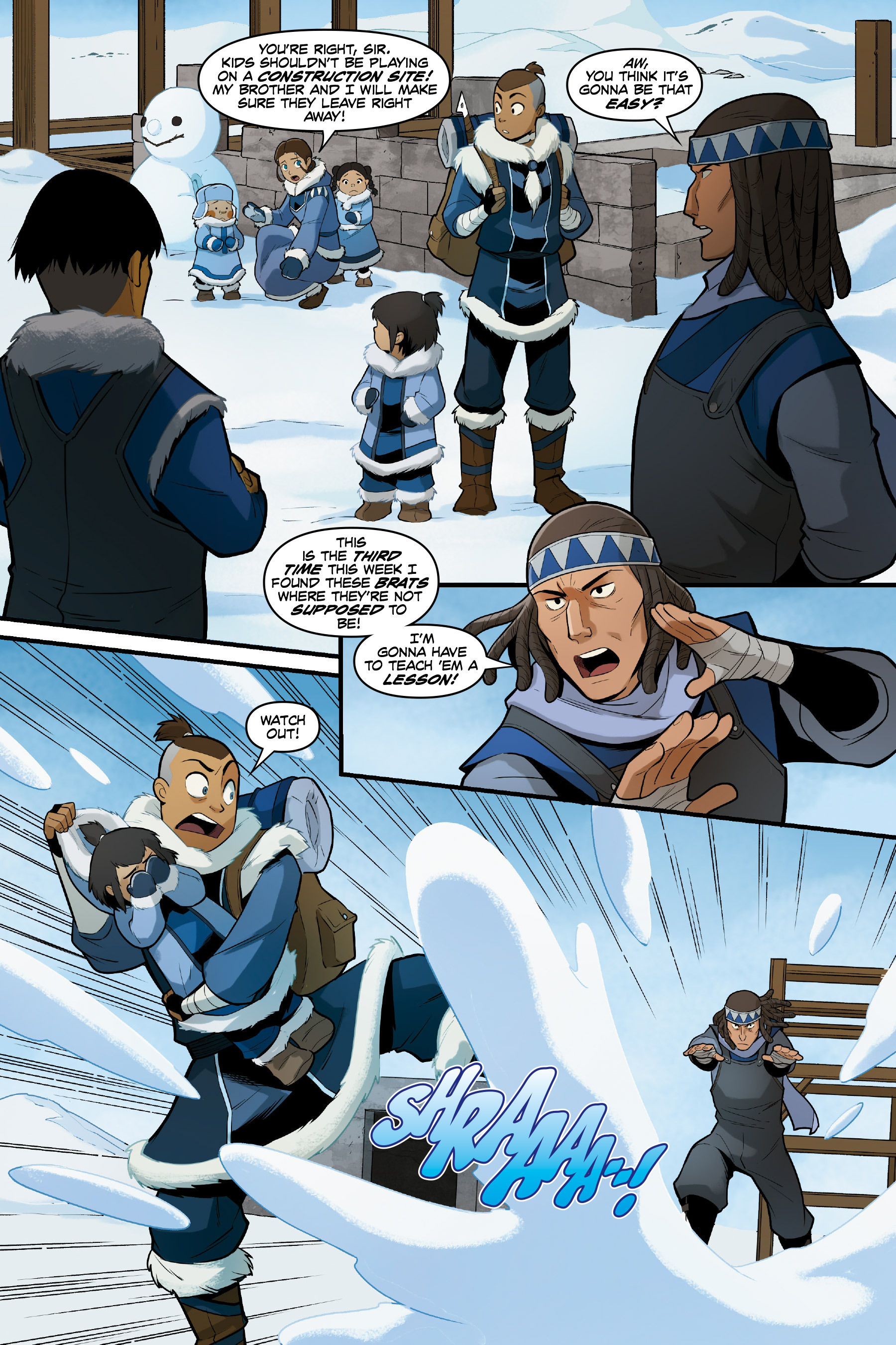 Read online Nickelodeon Avatar: The Last Airbender - North and South comic -  Issue #1 - 16