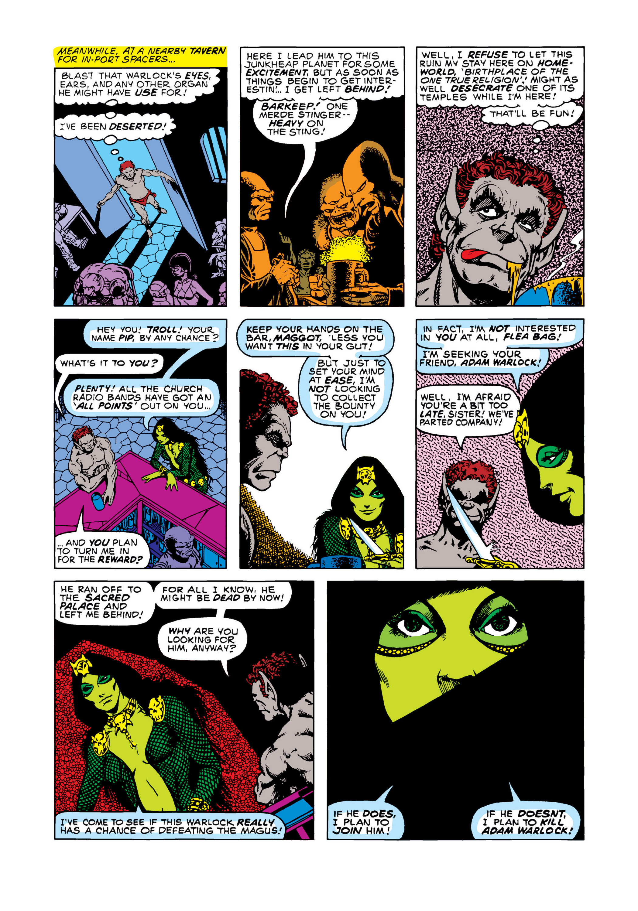 Read online Marvel Masterworks: Warlock comic -  Issue # TPB 2 (Part 1) - 62