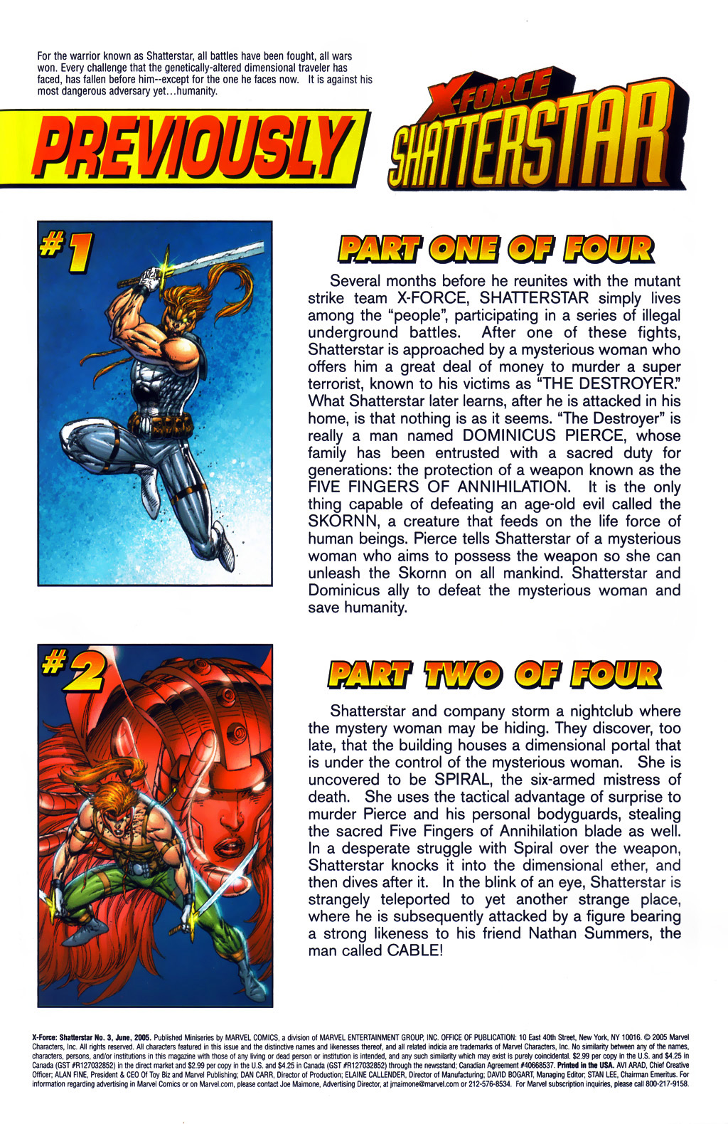 Read online X-Force: Shatterstar comic -  Issue #3 - 2
