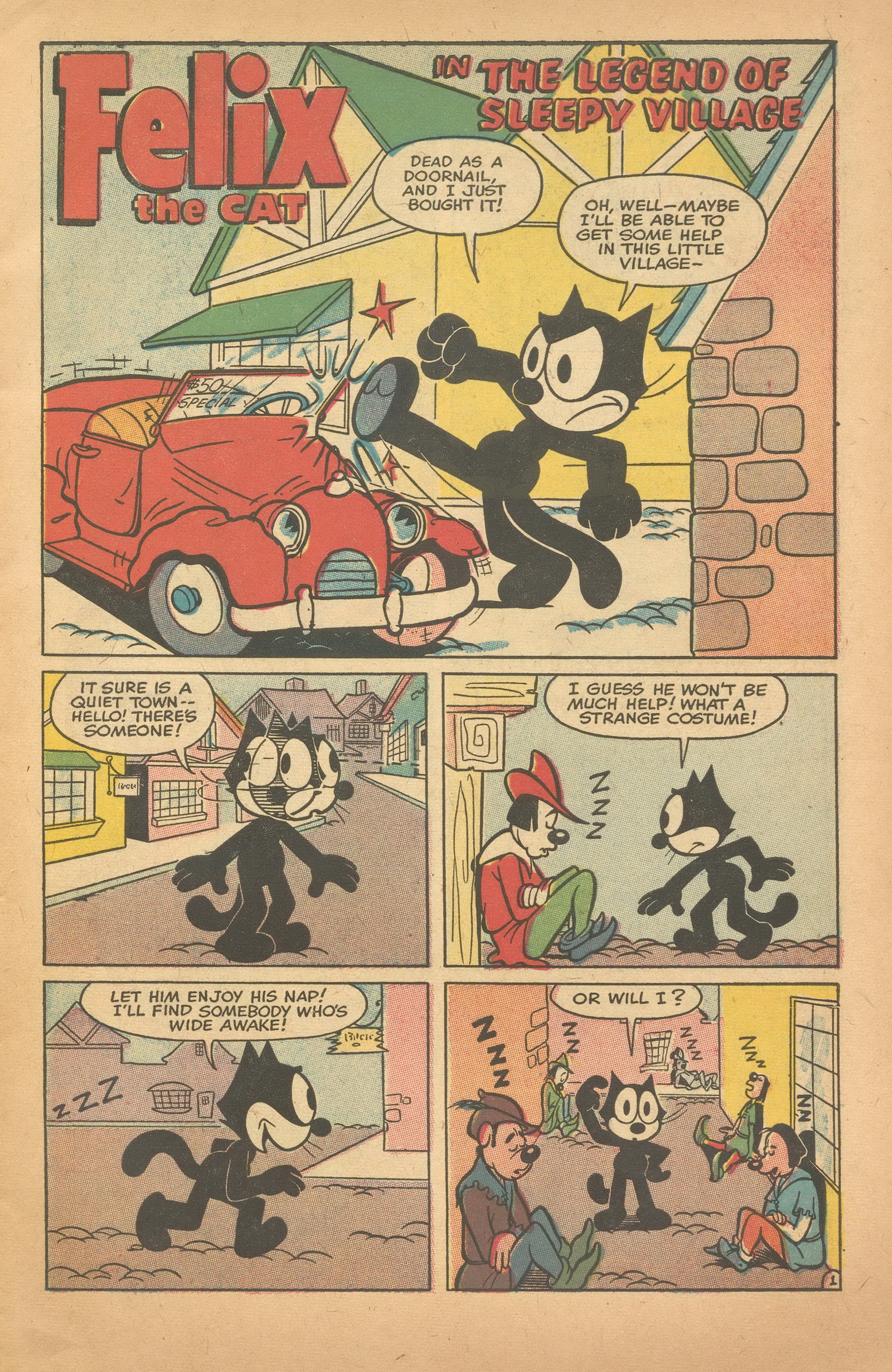 Read online Felix the Cat (1955) comic -  Issue #95 - 5