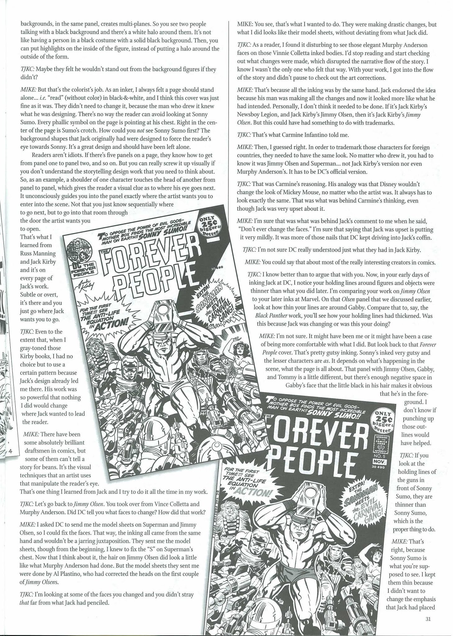 Read online The Jack Kirby Collector comic -  Issue #37 - 33