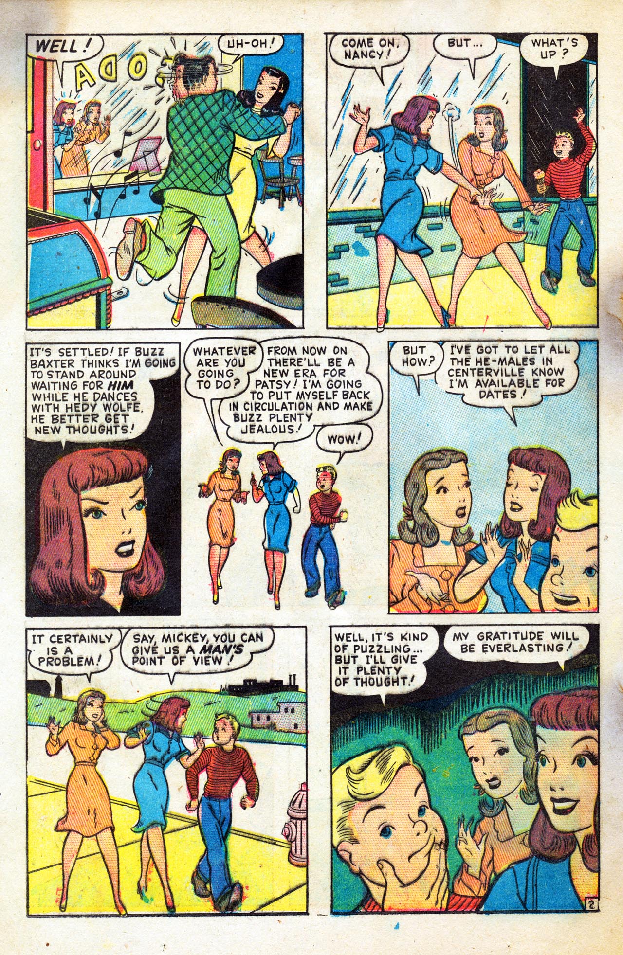 Read online Patsy Walker comic -  Issue #16 - 18