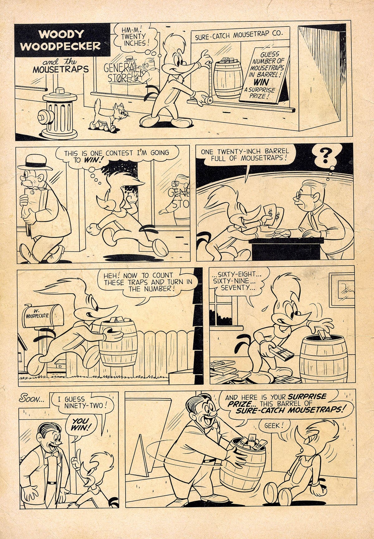 Read online Walter Lantz Woody Woodpecker (1952) comic -  Issue #56 - 2