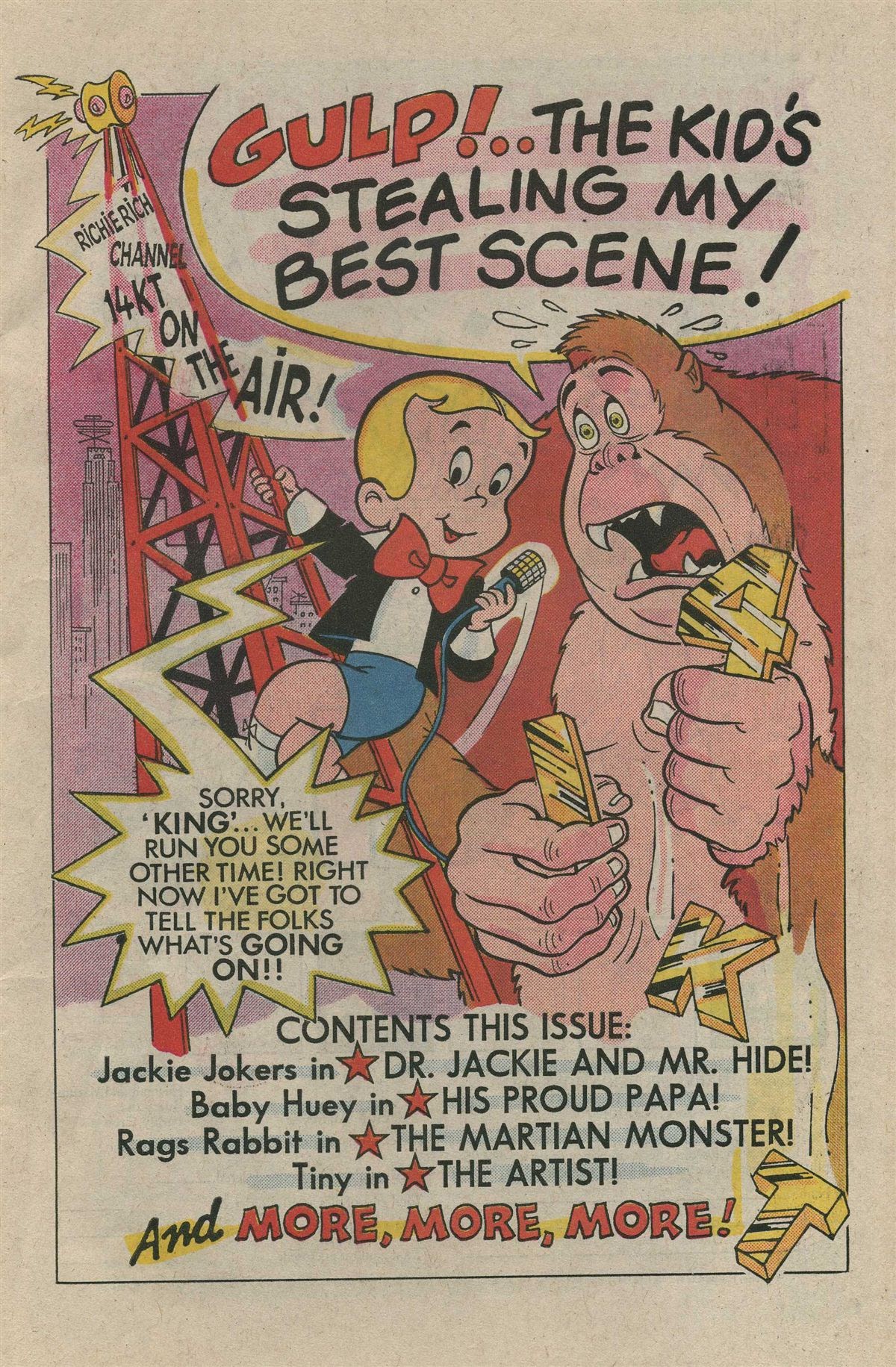 Read online Harvey Hits Comics comic -  Issue #6 - 3