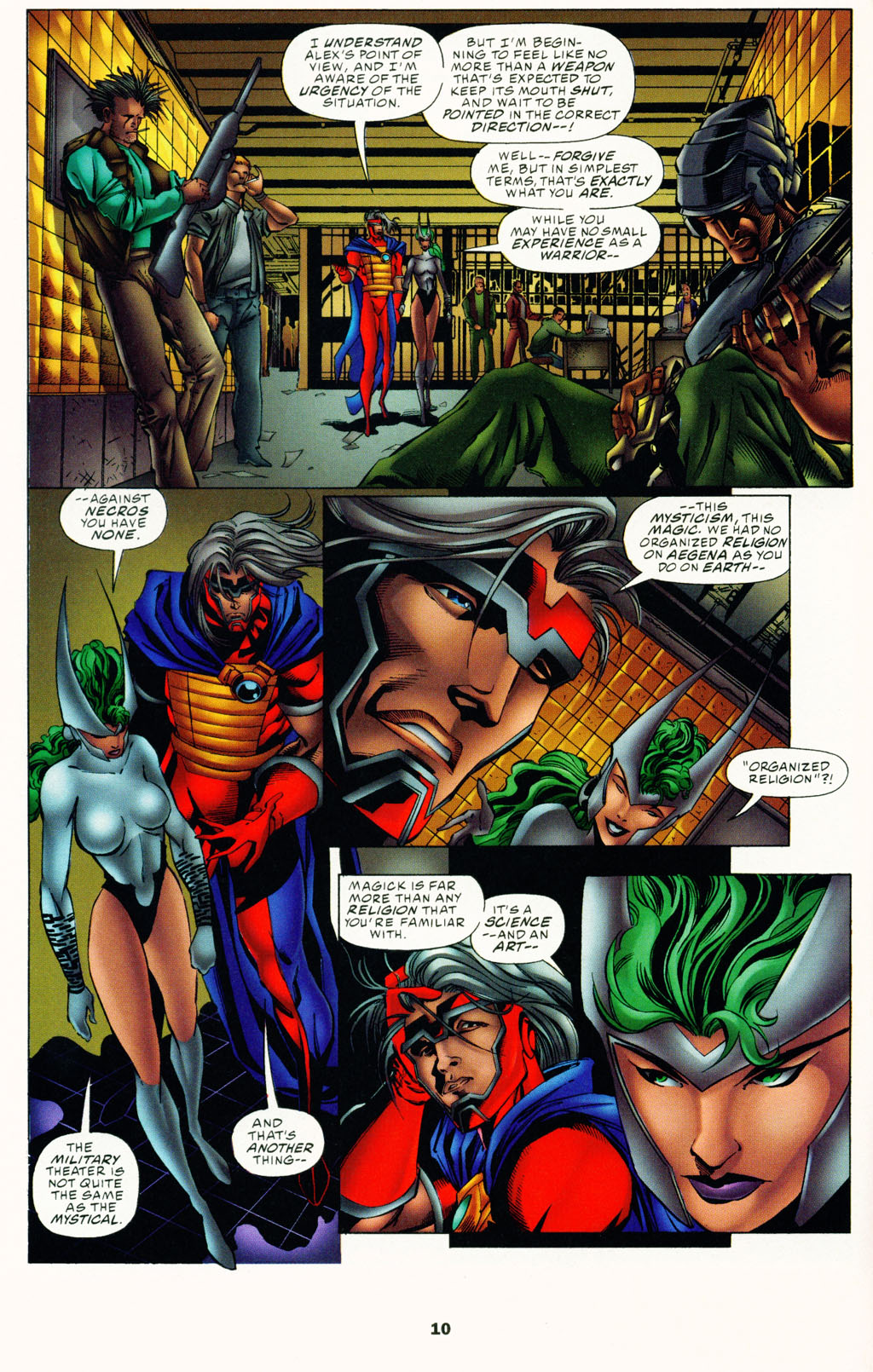 Read online Union (1995) comic -  Issue #6 - 13