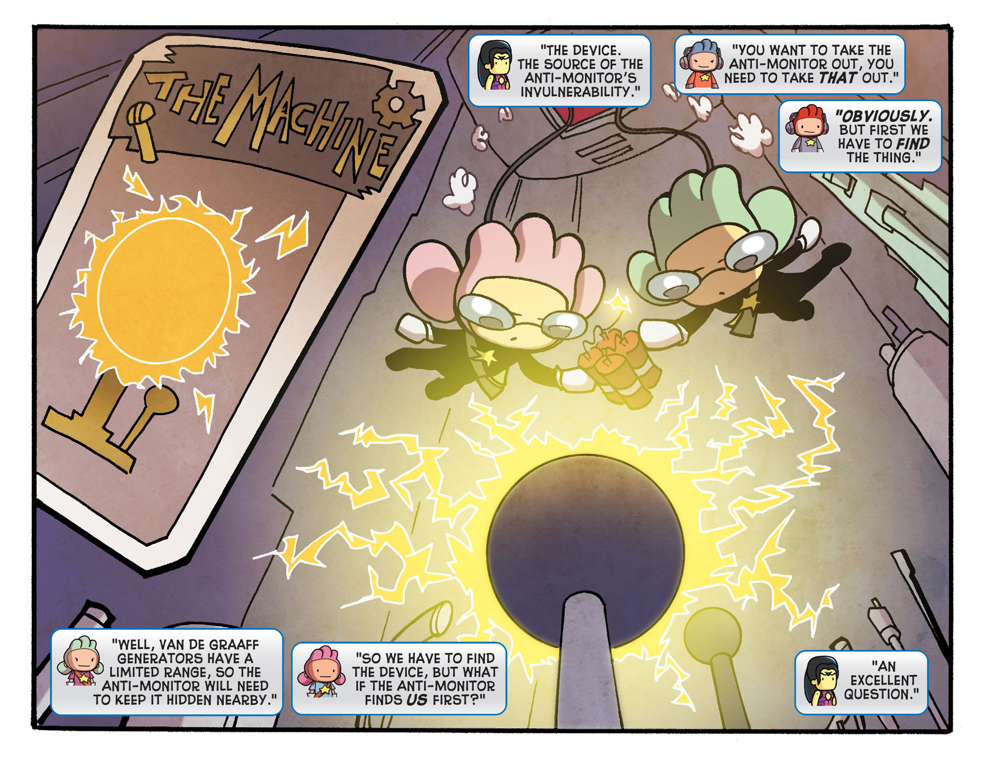 Read online Scribblenauts Unmasked: A Crisis of Imagination comic -  Issue #16 - 16
