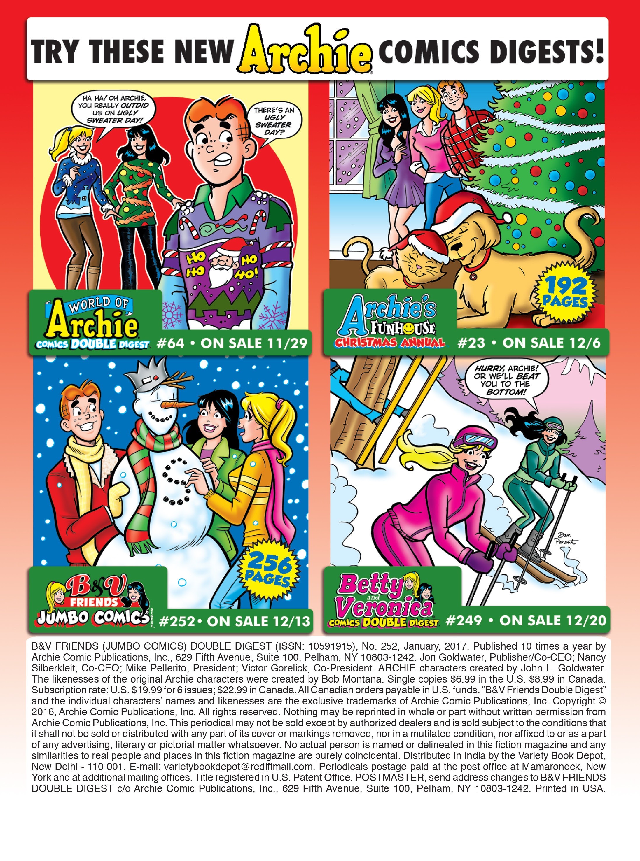 Read online Betty & Veronica Friends Double Digest comic -  Issue #252 - 245