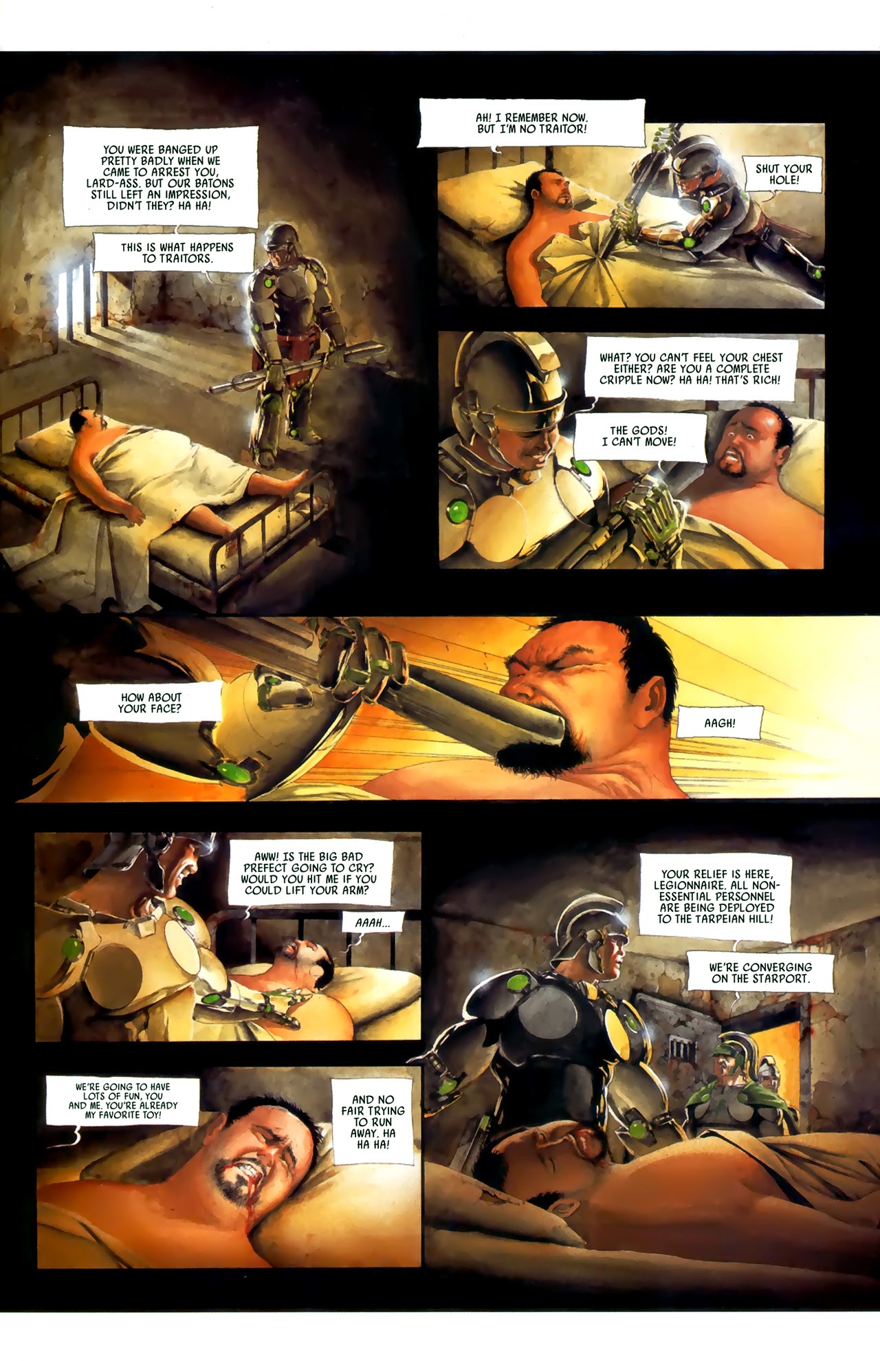 Read online Scourge Of The Gods: The Fall comic -  Issue #2 - 9