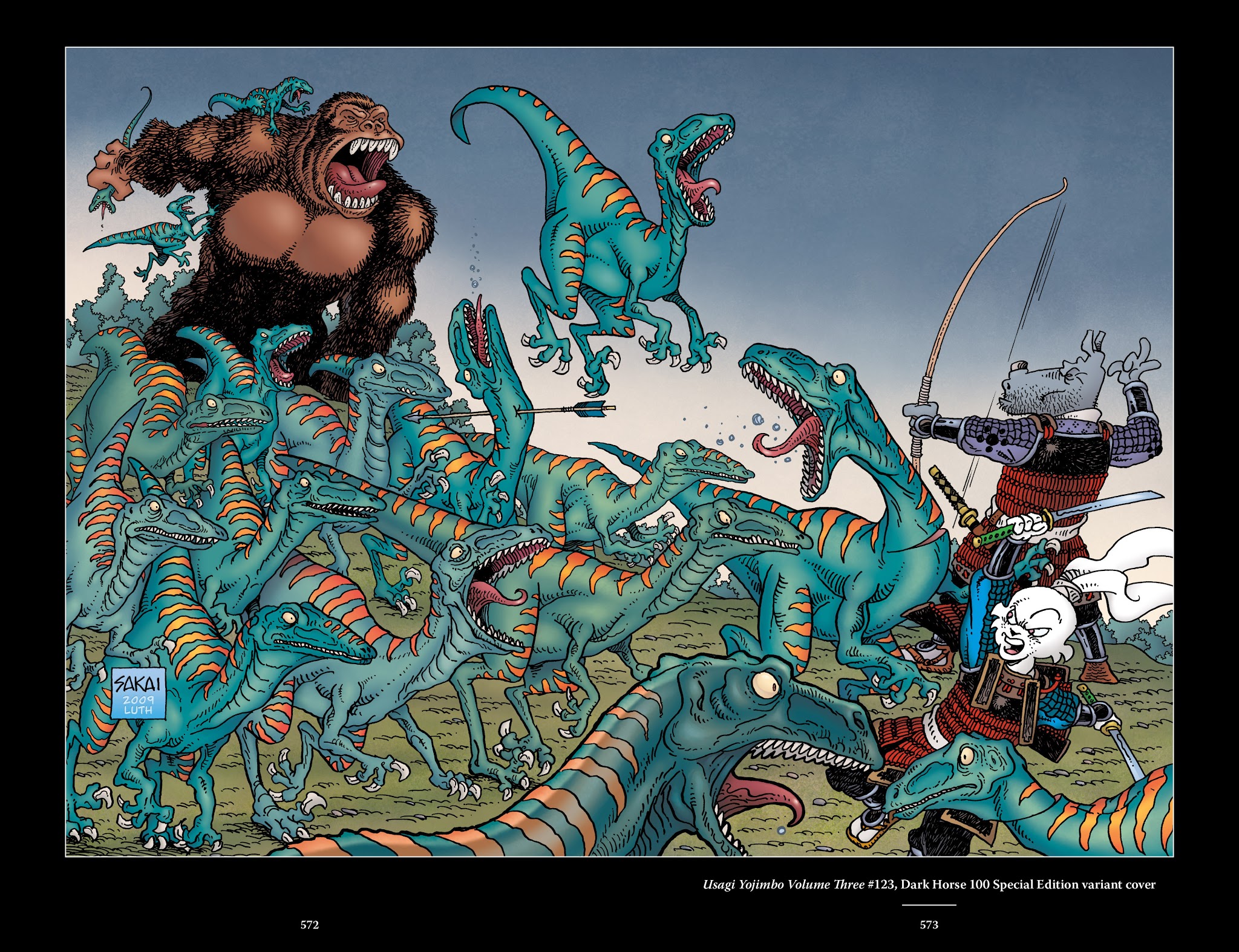 Read online The Usagi Yojimbo Saga comic -  Issue # TPB 7 - 563