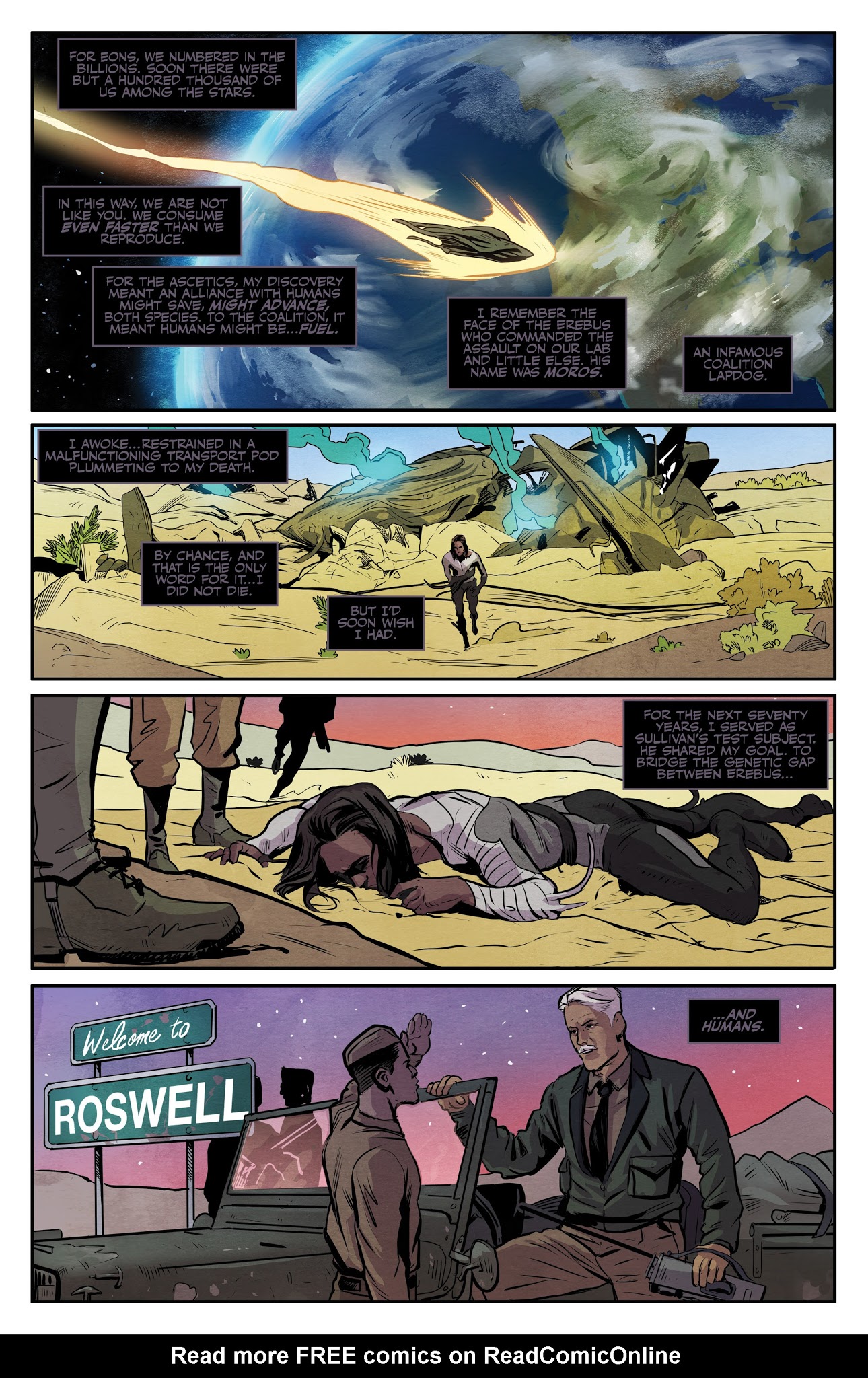 Read online Alien Bounty Hunter comic -  Issue #4 - 16