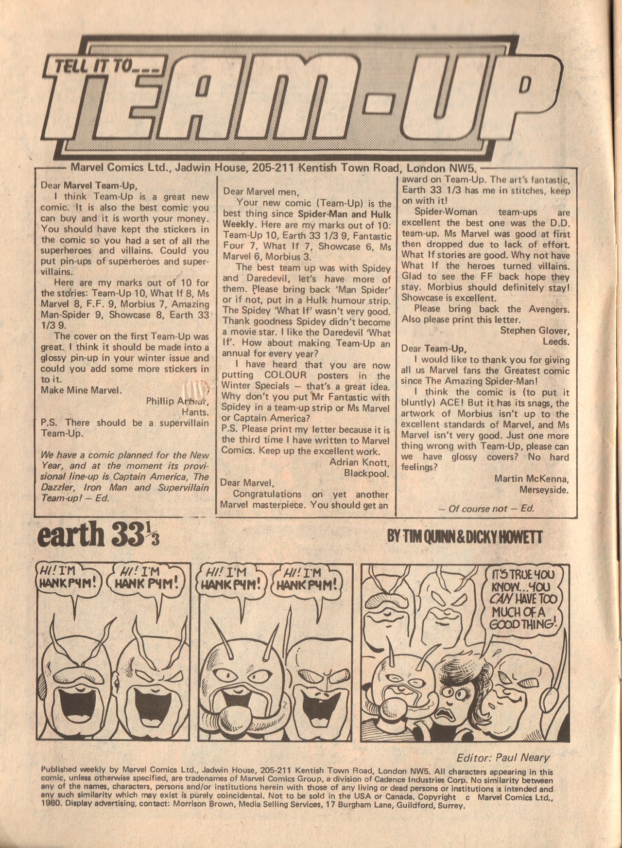 Read online Marvel Team-Up (1980) comic -  Issue #18 - 2