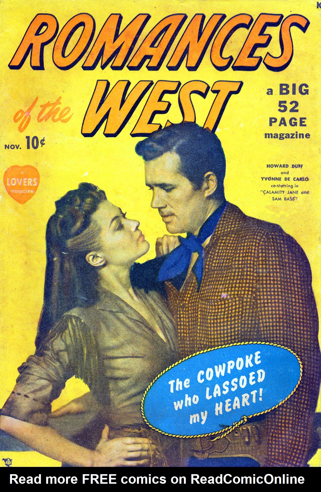 Read online Romances of the West comic -  Issue #1 - 1