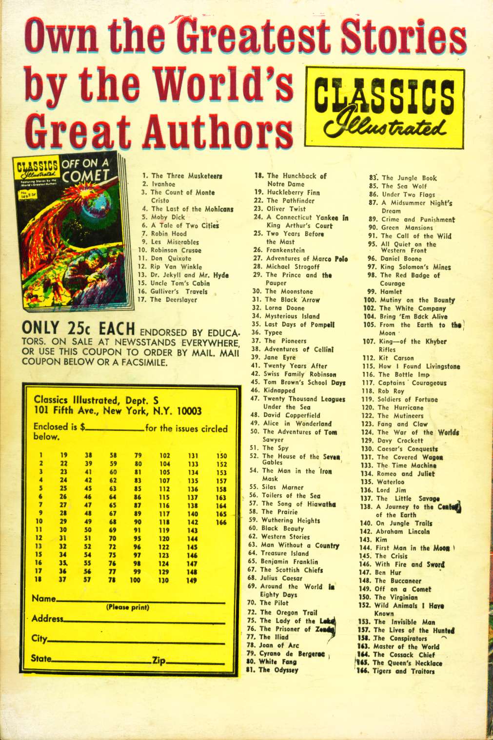 Read online Classics Illustrated comic -  Issue #144 - 52