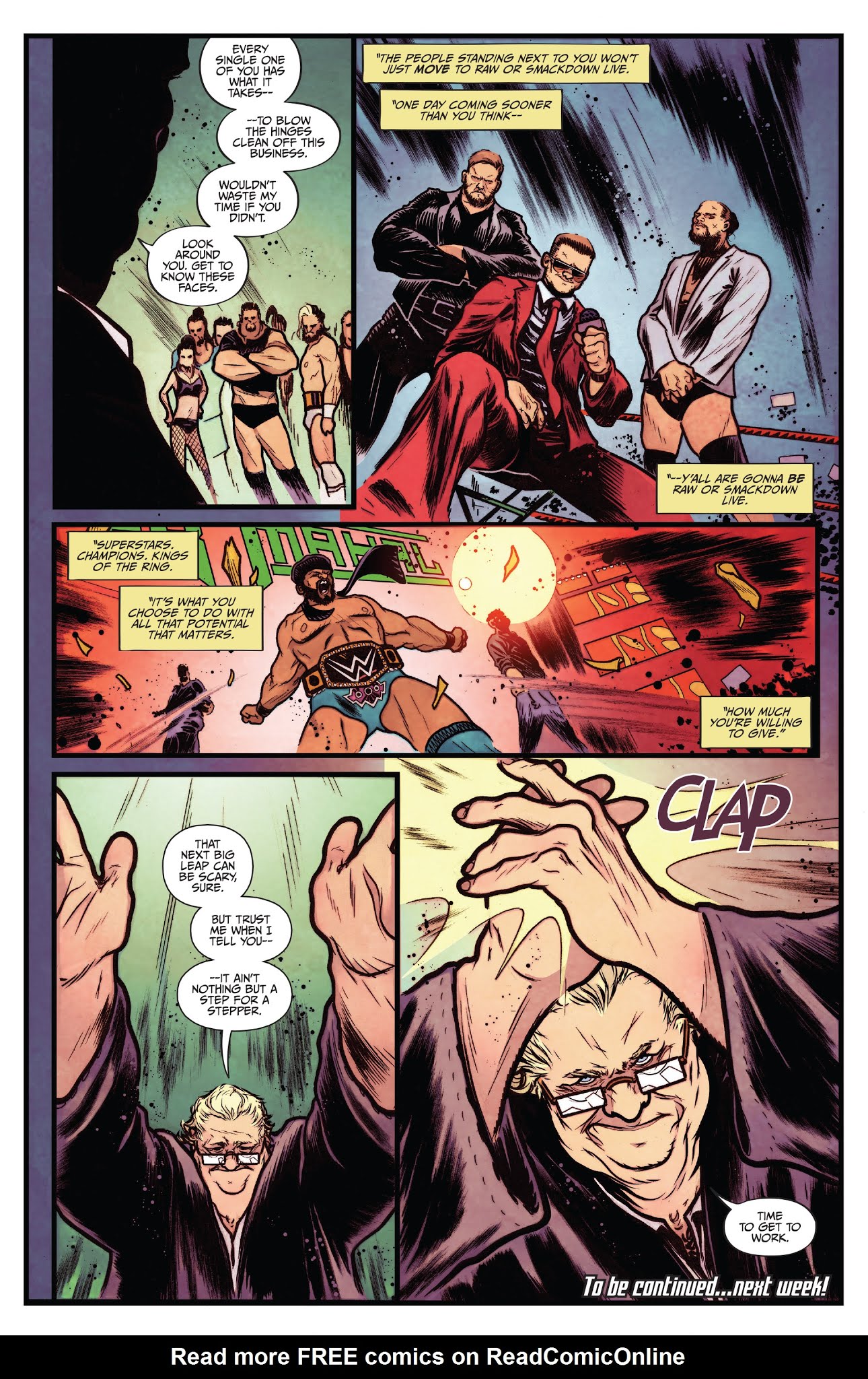 Read online WWE: NXT Takeover - The Blueprint comic -  Issue # Full - 24