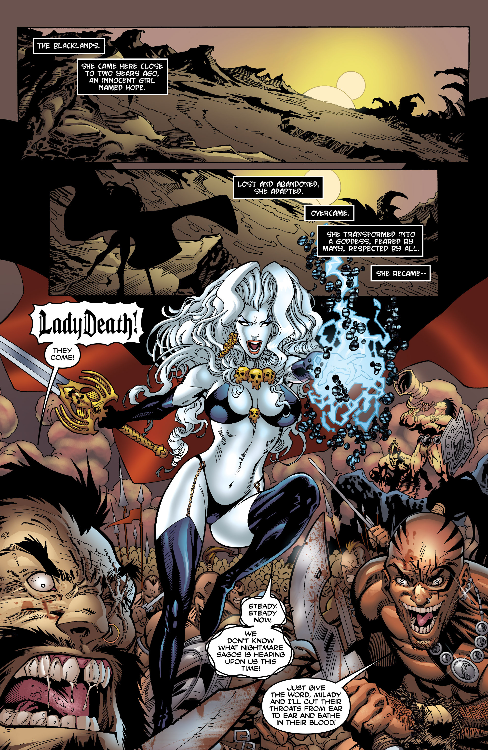 Read online Lady Death Origins comic -  Issue #1 - 3