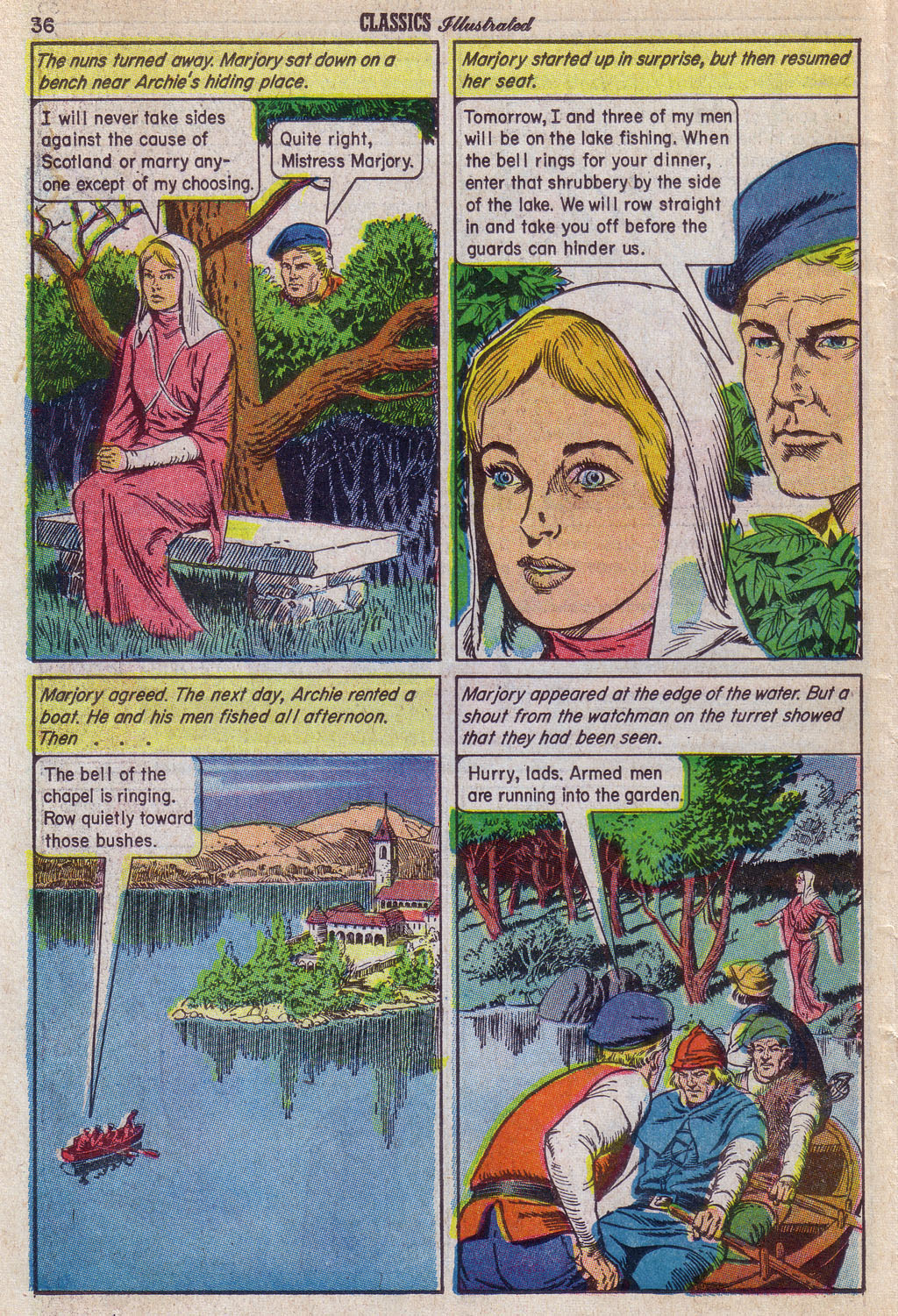 Read online Classics Illustrated comic -  Issue #168 - 38