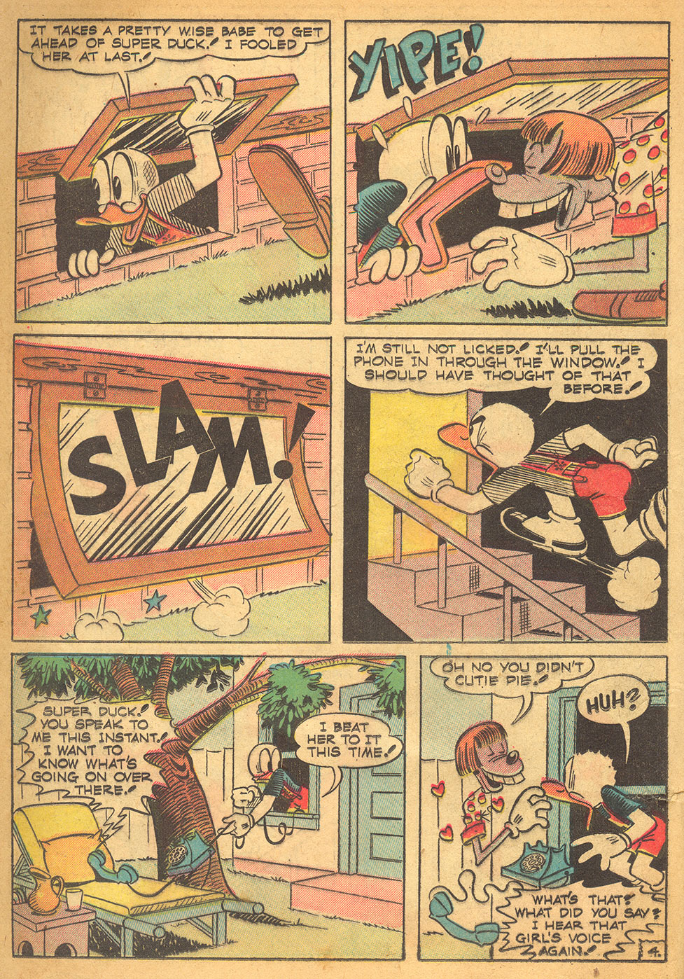 Read online Super Duck Comics comic -  Issue #42 - 16