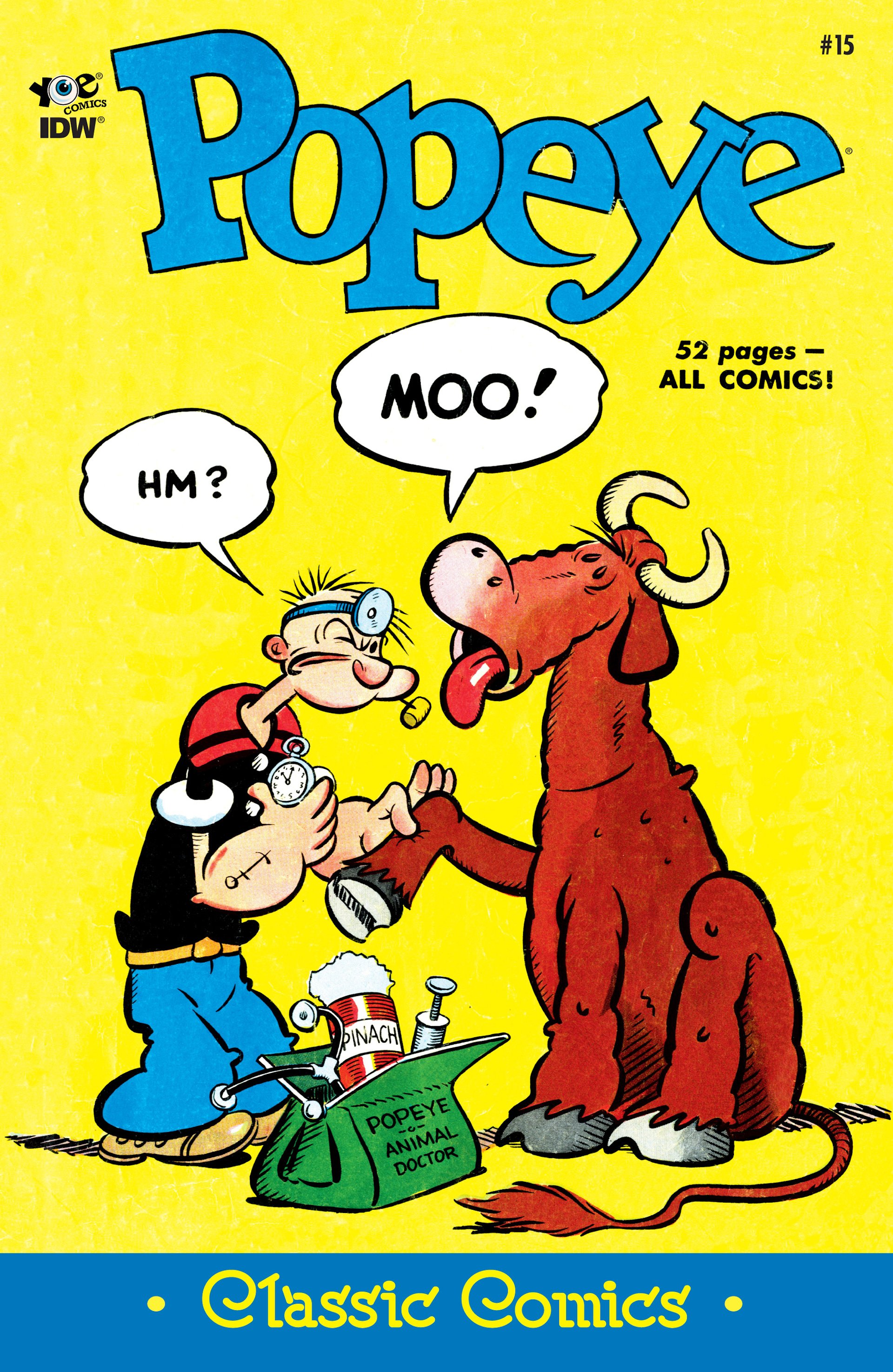 Read online Classic Popeye comic -  Issue #15 - 1