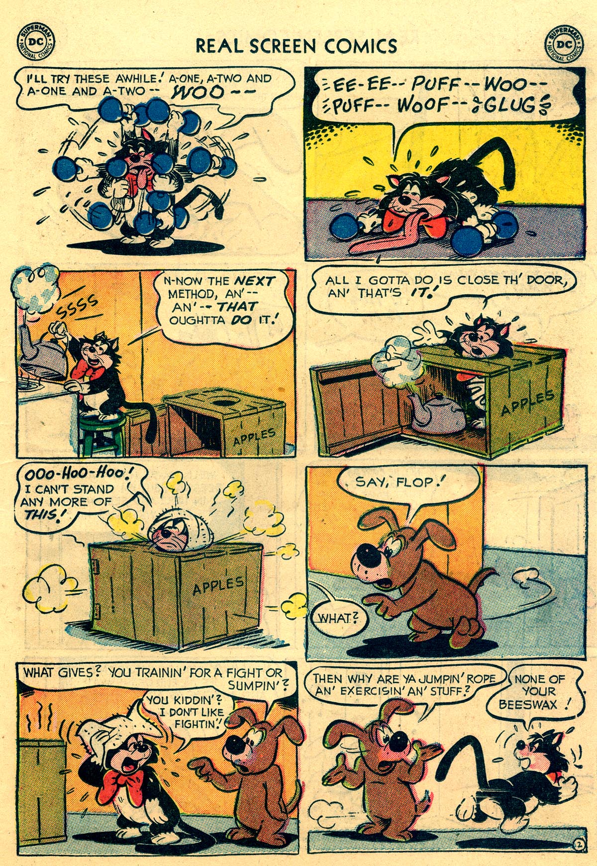 Read online Real Screen Comics comic -  Issue #77 - 19