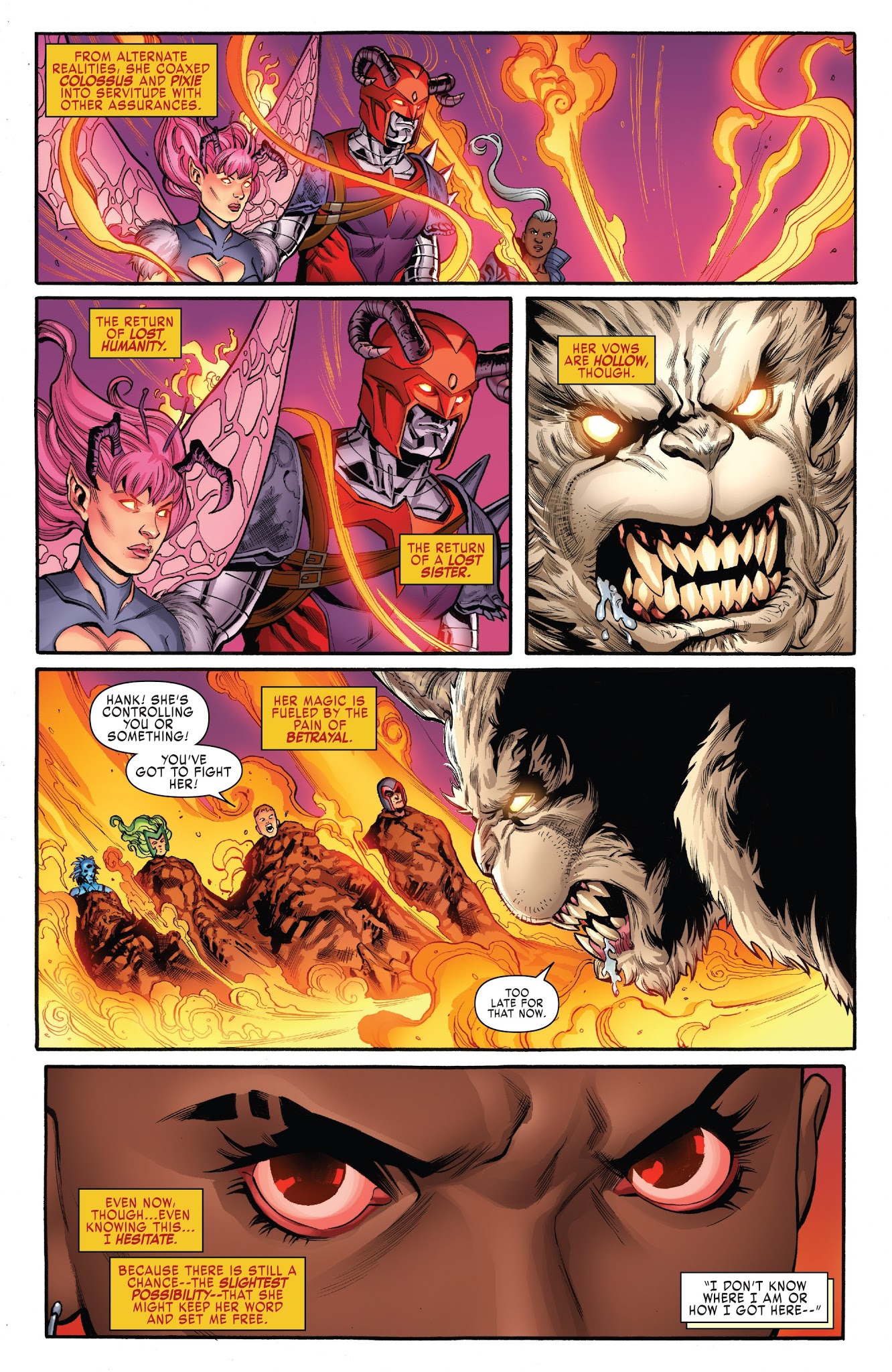 Read online X-Men: Blue comic -  Issue #12 - 7