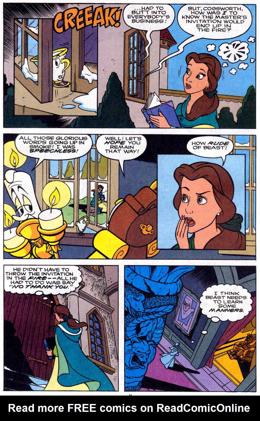 Read online Disney's Beauty and the Beast comic -  Issue #4 - 13