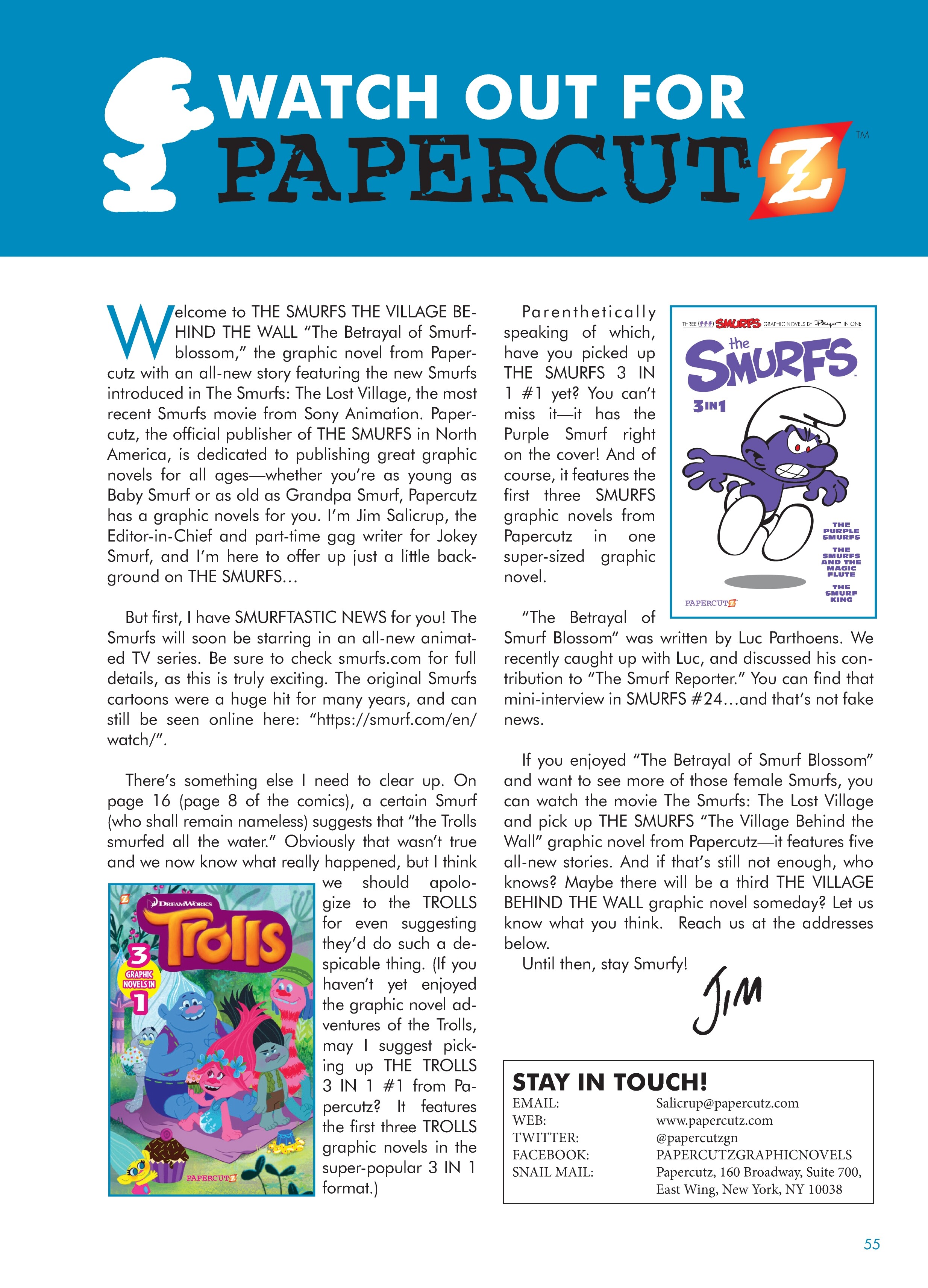 Read online Smurfs: The Village Behind The Wall comic -  Issue #2 - 55