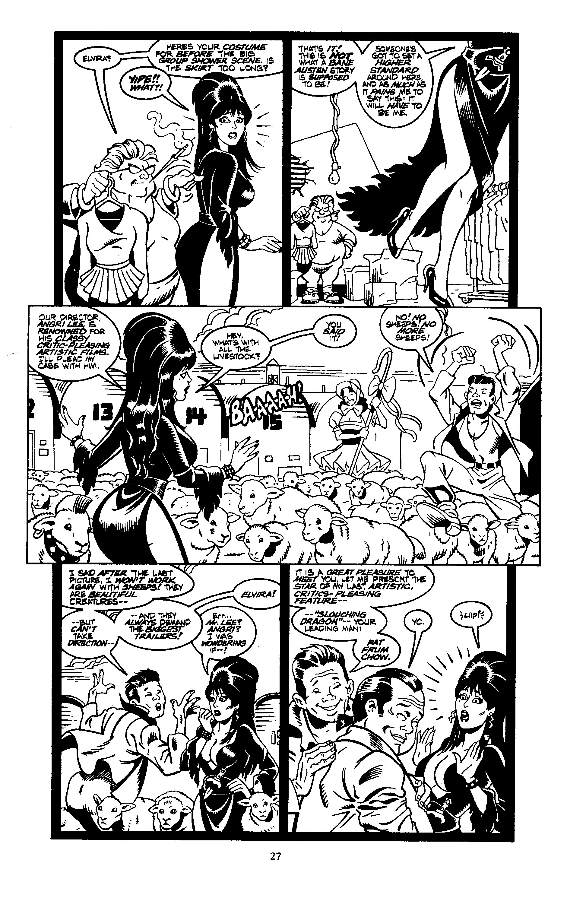 Read online Elvira, Mistress of the Dark comic -  Issue #111 - 29