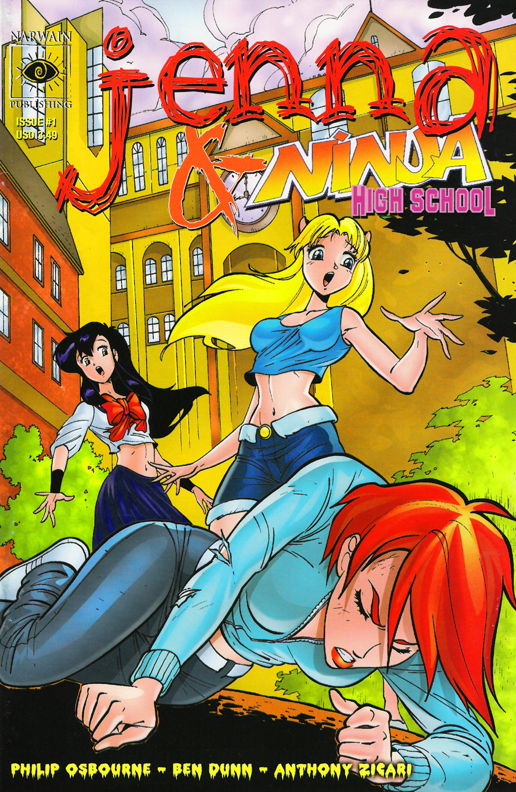 Read online Jenna & Ninja High School comic -  Issue #1 - 1