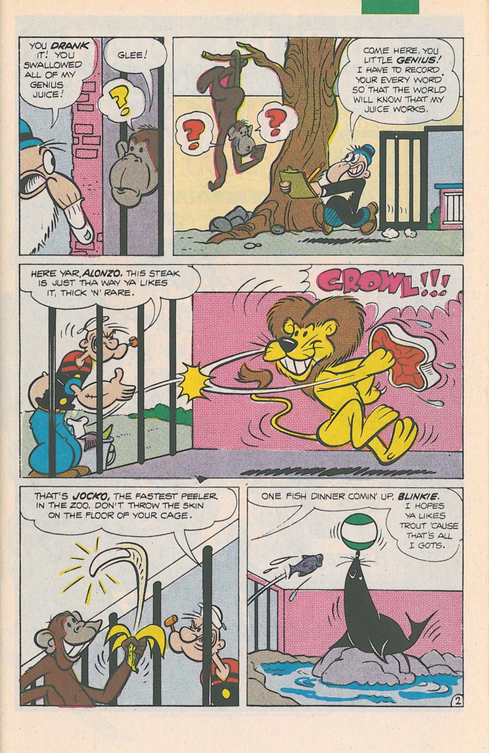 Read online Popeye (1993) comic -  Issue #1 - 9