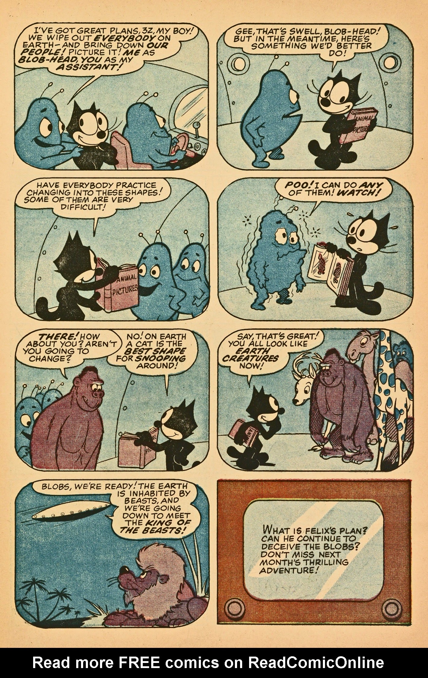 Read online Felix the Cat (1955) comic -  Issue #116 - 29