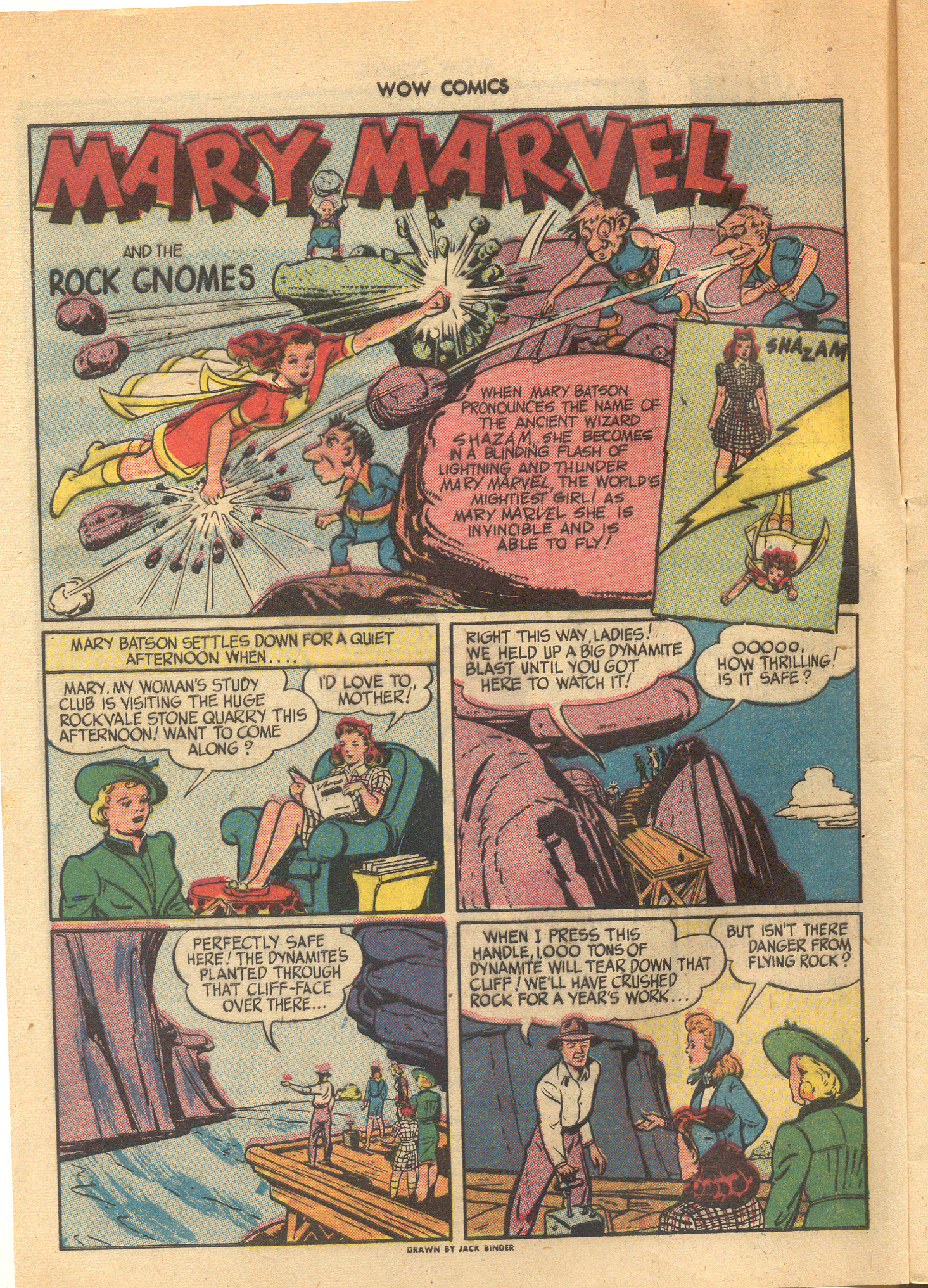 Read online Wow Comics comic -  Issue #33 - 4