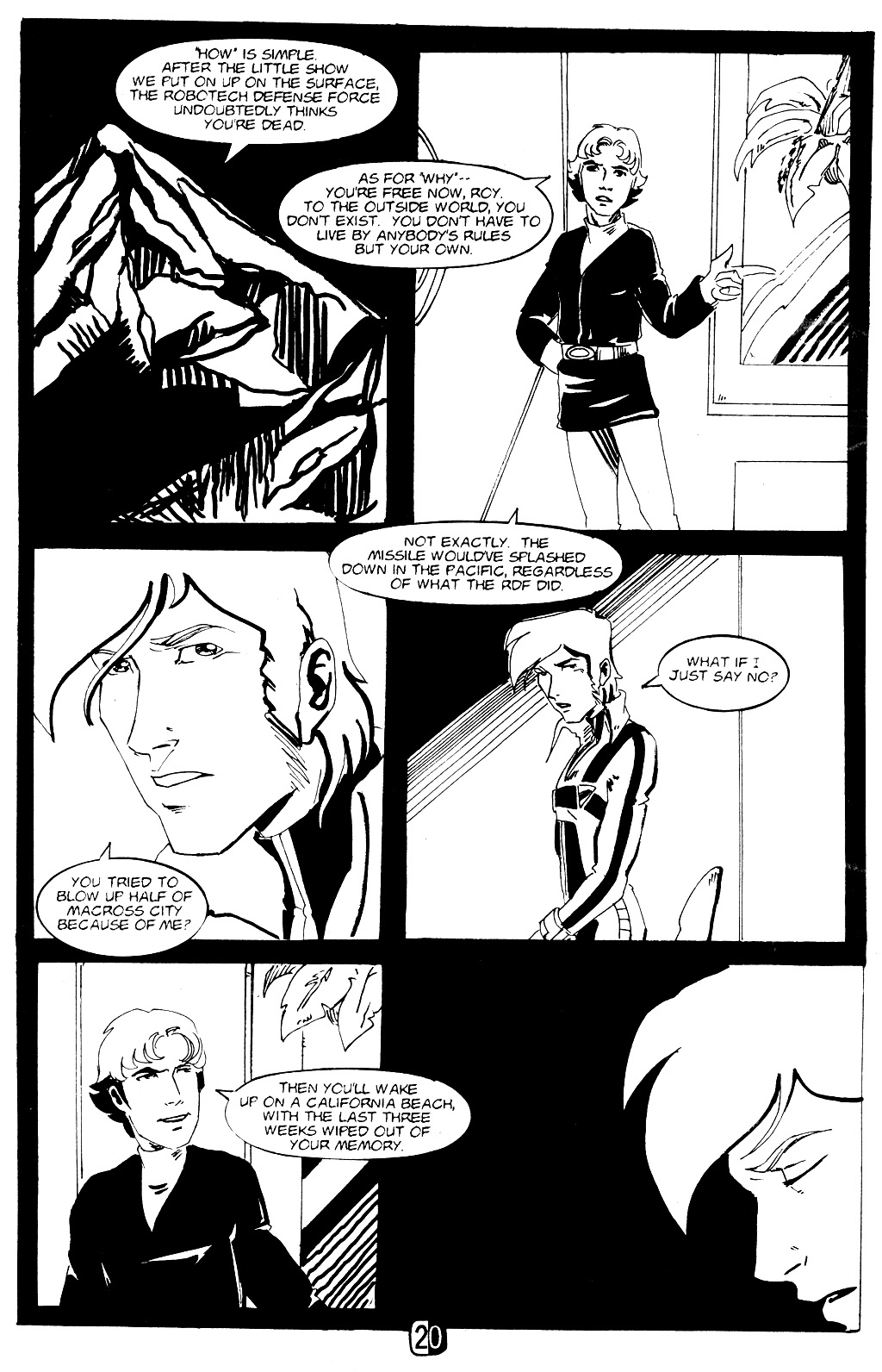 Read online Robotech: Return to Macross comic -  Issue #27 - 22
