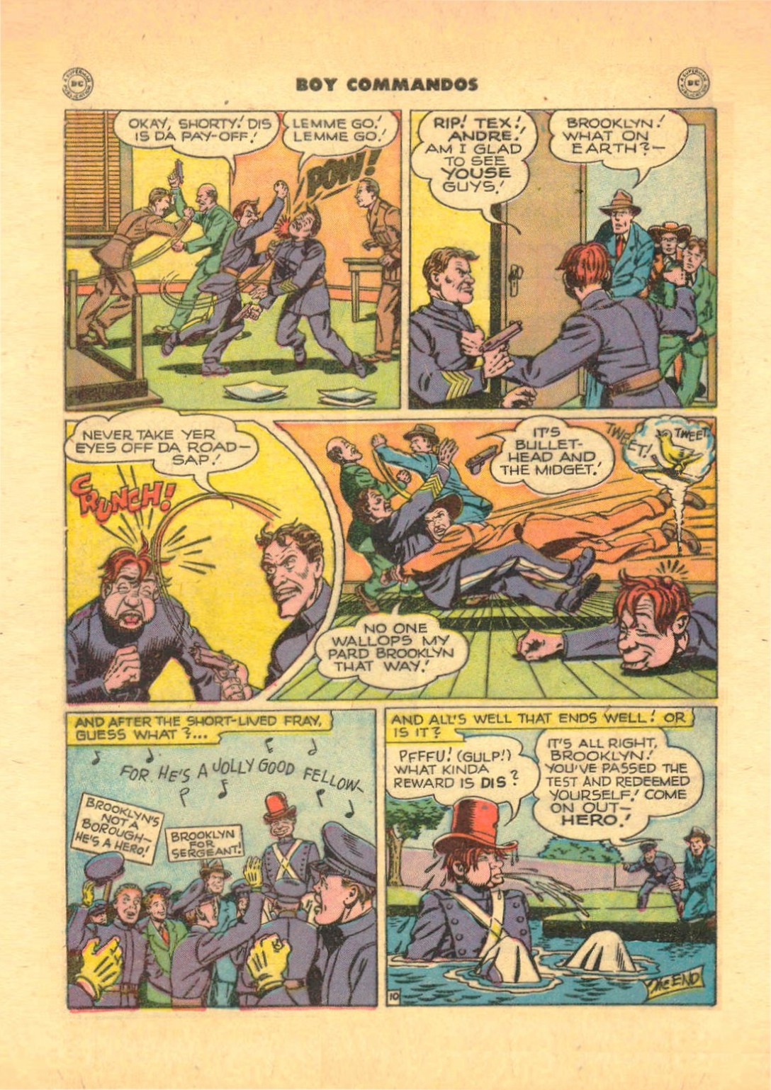 Read online Boy Commandos comic -  Issue #27 - 45