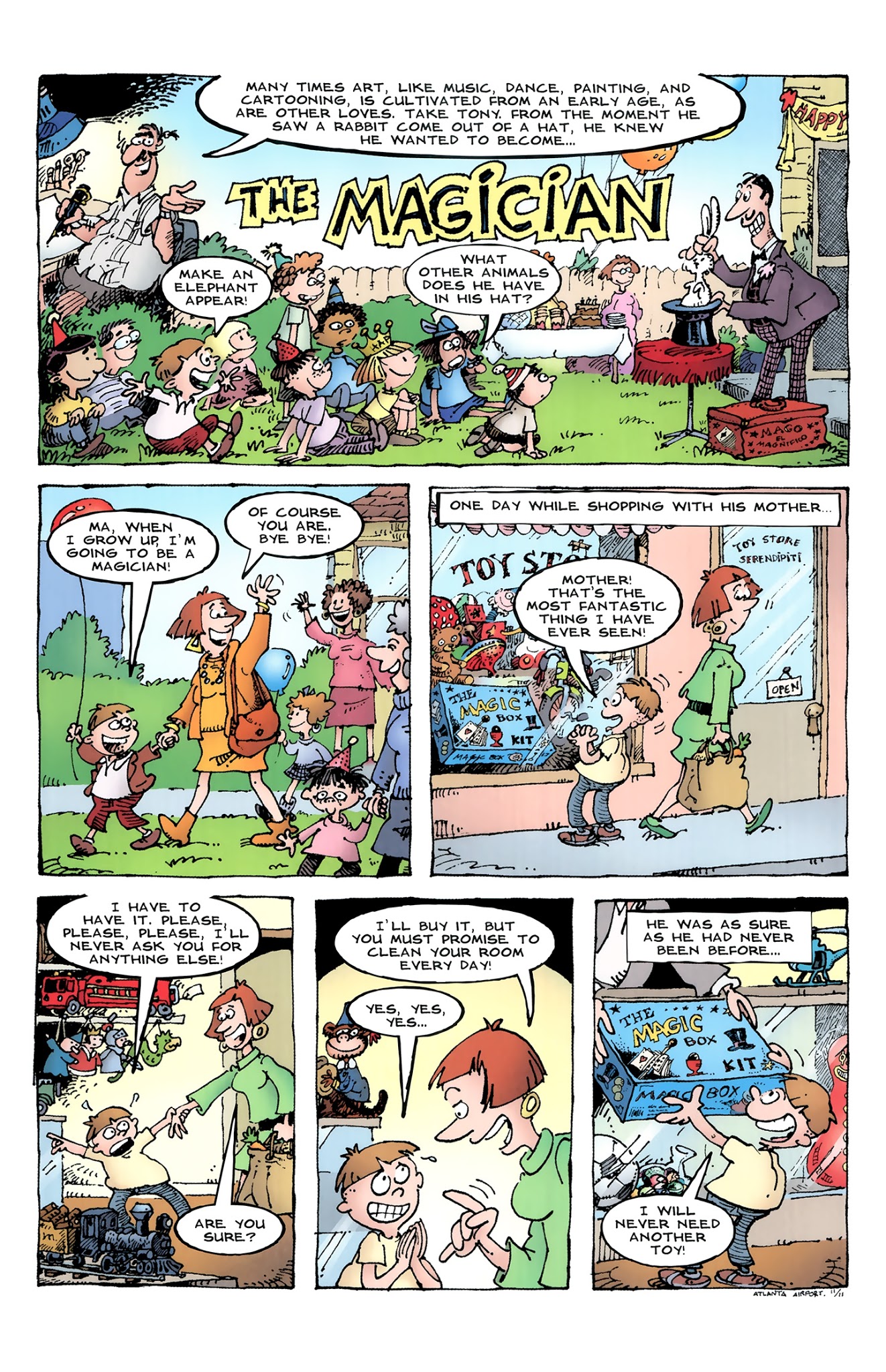 Read online Sergio Aragonés Funnies comic -  Issue #7 - 4