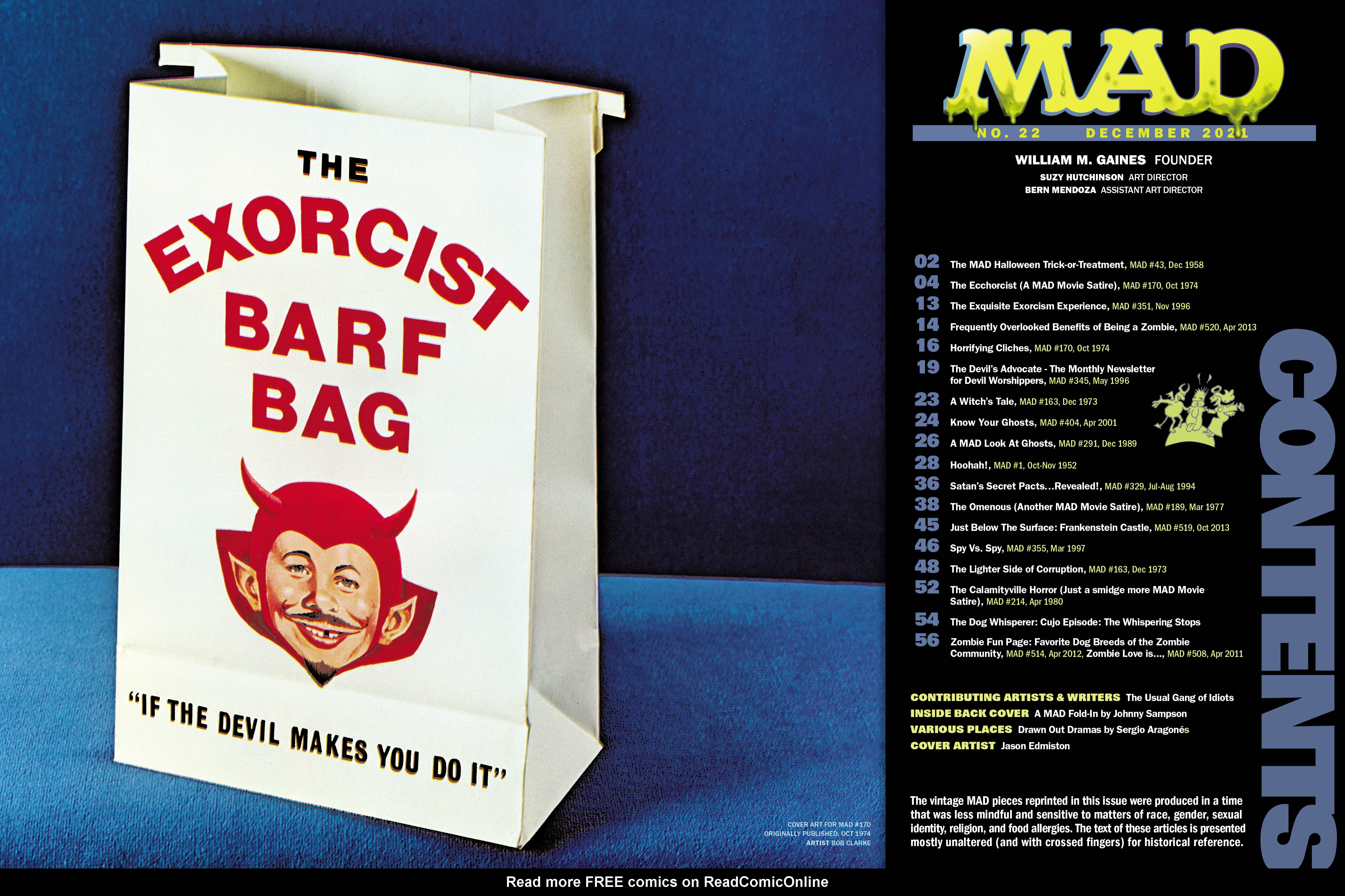 Read online MAD Magazine comic -  Issue #22 - 2