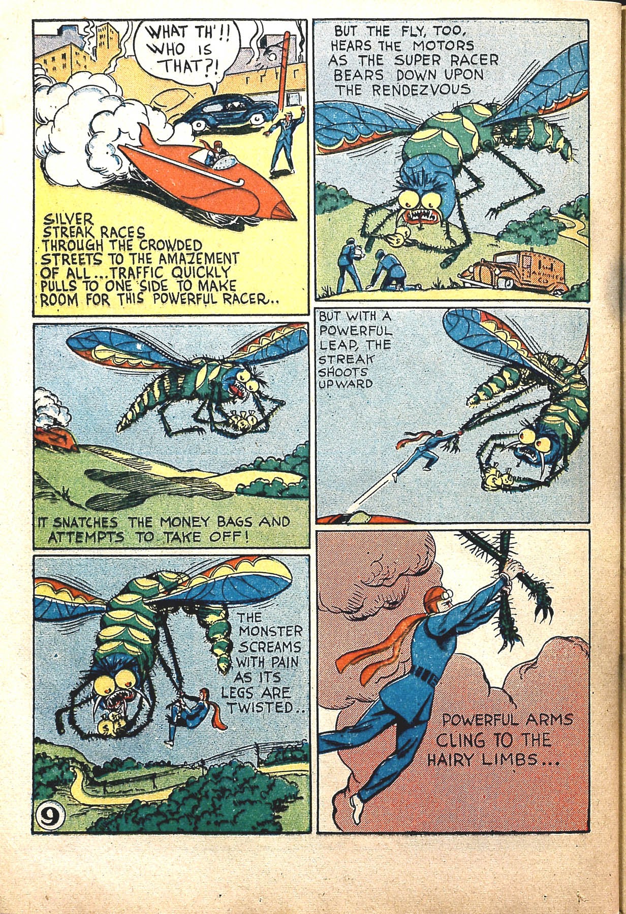 Read online Captain Battle Comics comic -  Issue #3 - 35