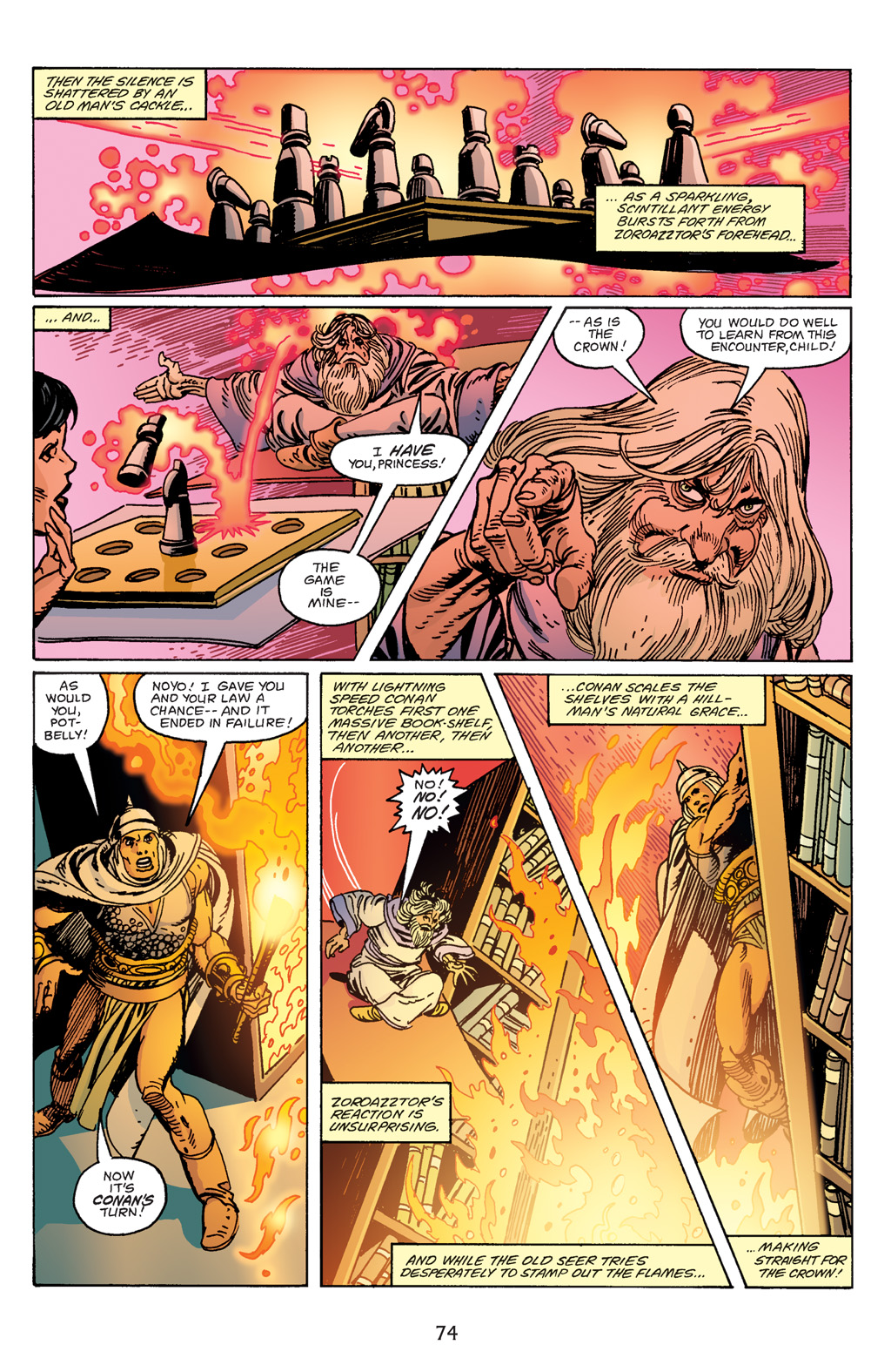 Read online The Chronicles of Conan comic -  Issue # TPB 17 (Part 1) - 74